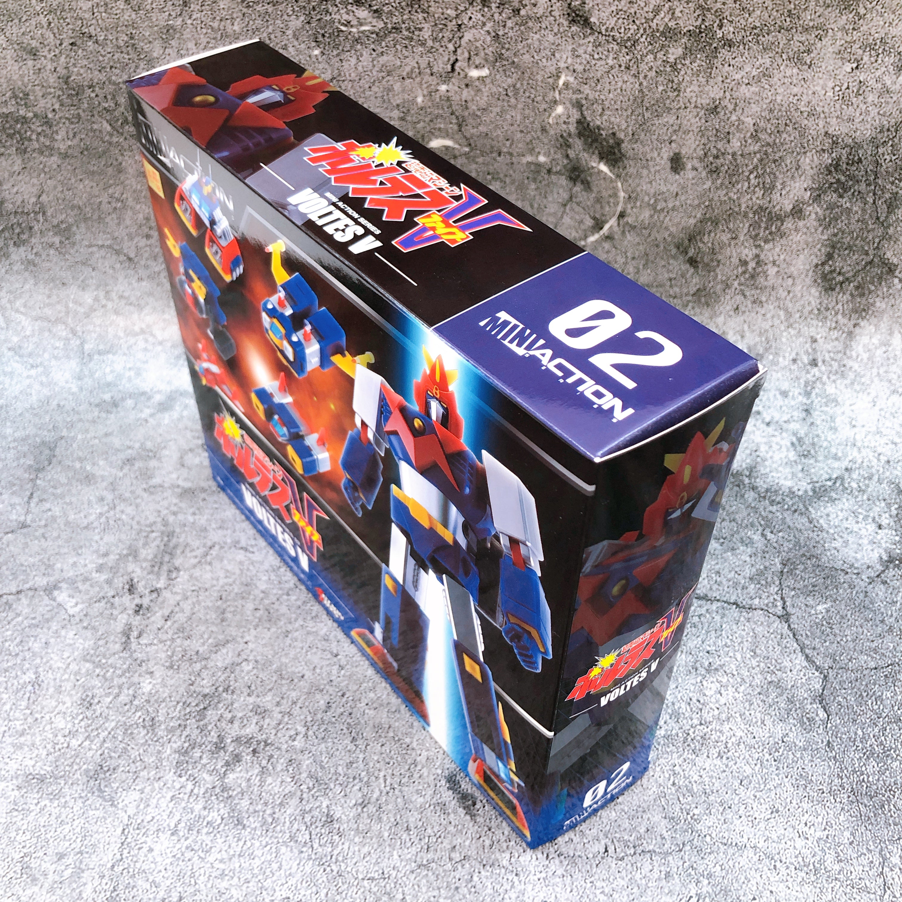 ACTION TOYS Chodenji Machine Voltes V Mini Action Series 02 Figure Art Storm NEW