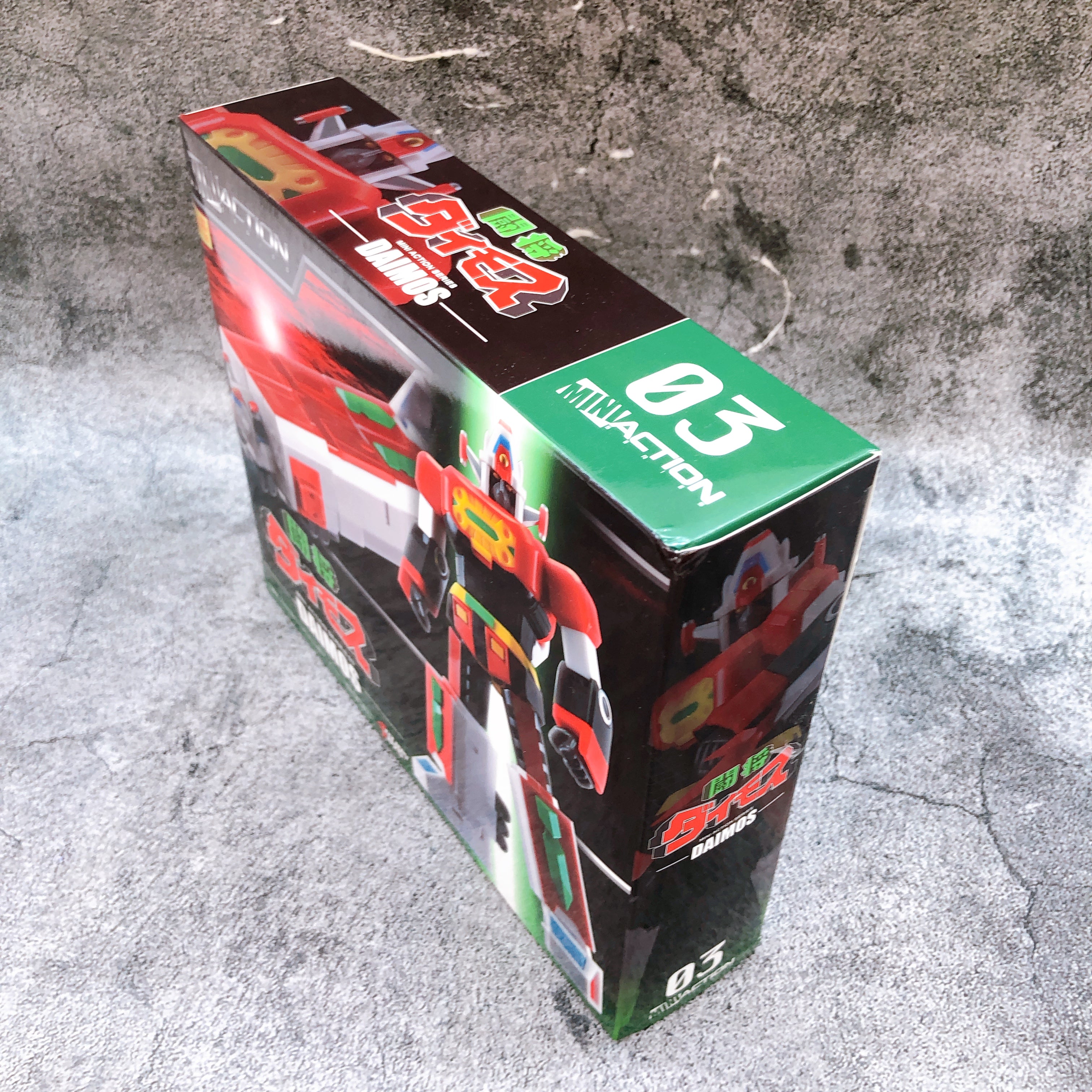 ACTION TOYS Tosho Daimos Mini Action Series 03 Figure NEW