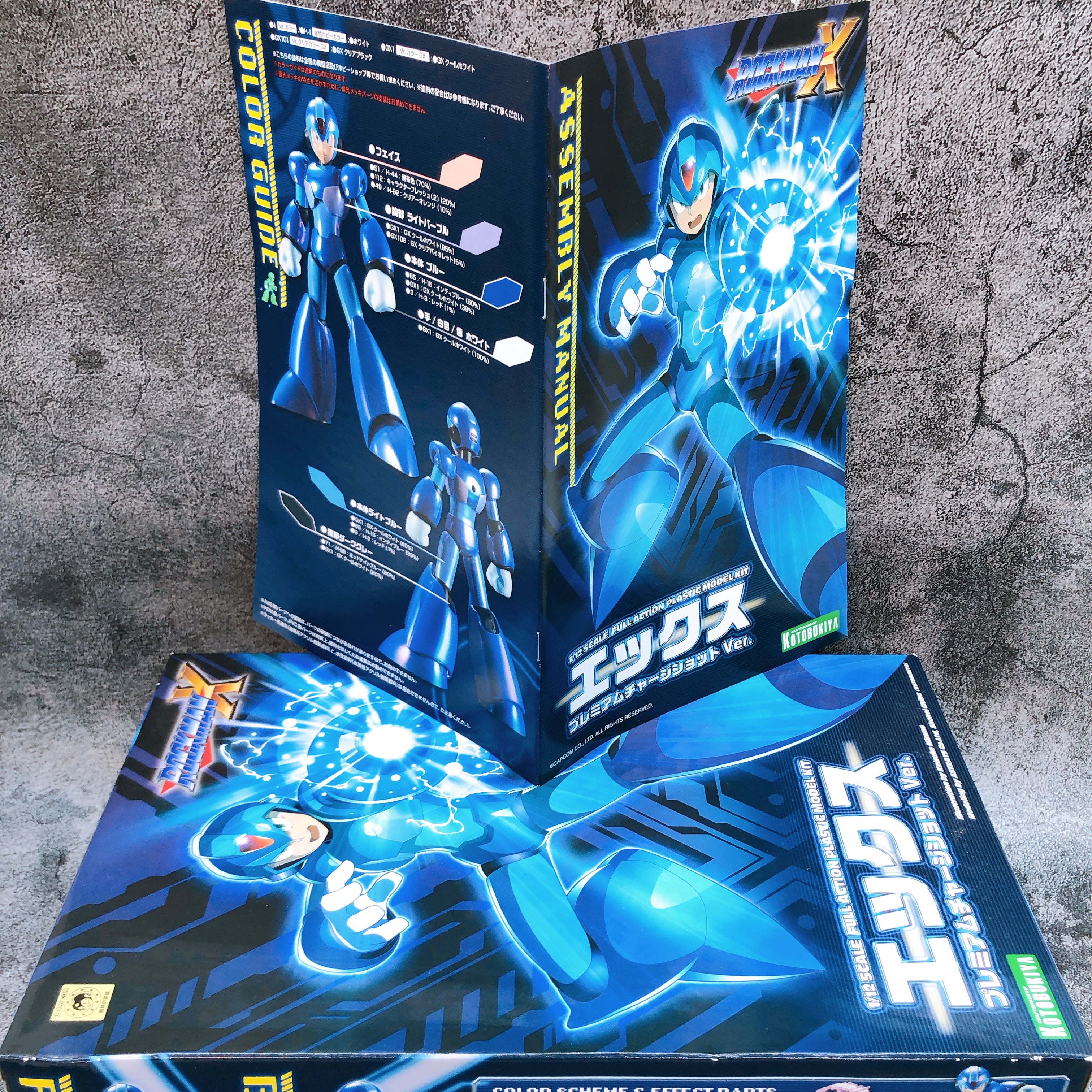 Mega Man X Premium Charge Shot Ver. Rockman X Limited Model Kit KOTOBUKIYA Japan