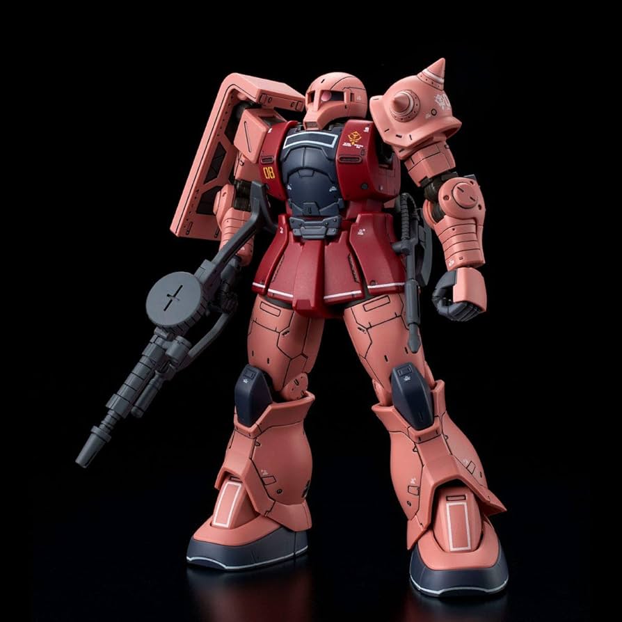 HG 1/144 Char Aznable's Zaku I MS-05S Limited Model Kit Premium Bandai Japan NEW