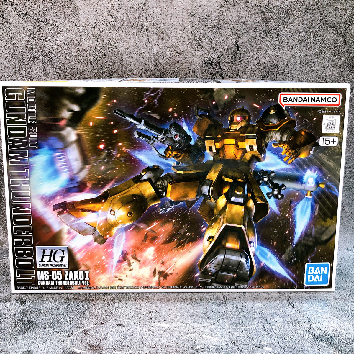 HG 1/144 Zaku I Gundam Thunderbolt Ver. MS-05 Model Kit 15+ Bandai NEW FASTSHIP
