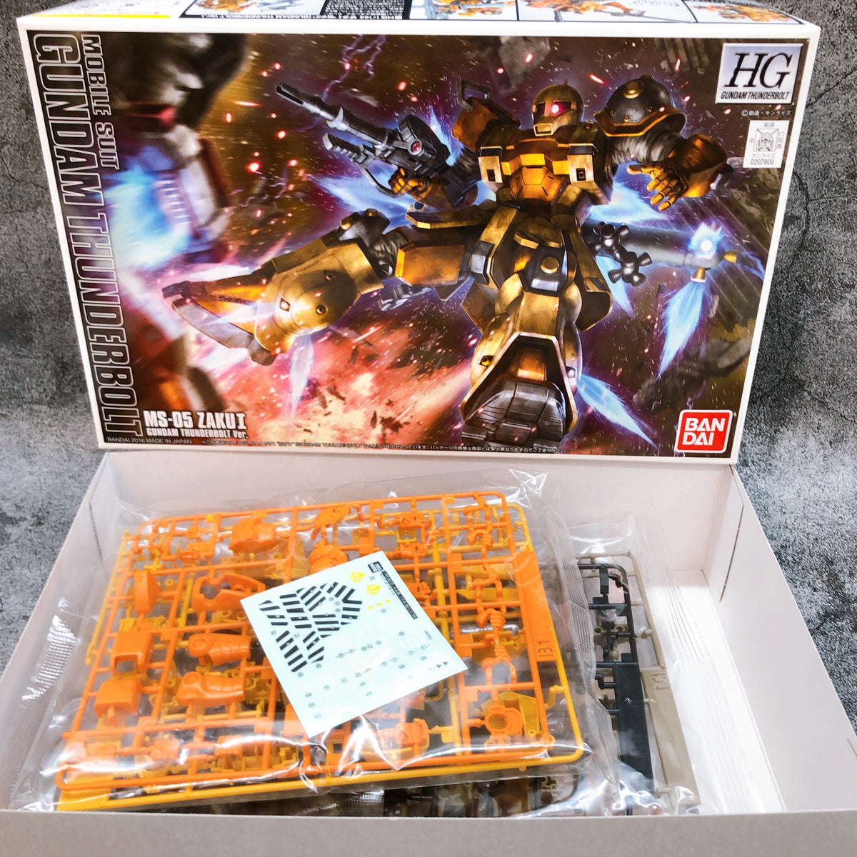 HG 1/144 Zaku I Gundam Thunderbolt Ver. MS-05 Model Kit Bandai from Japan NEW