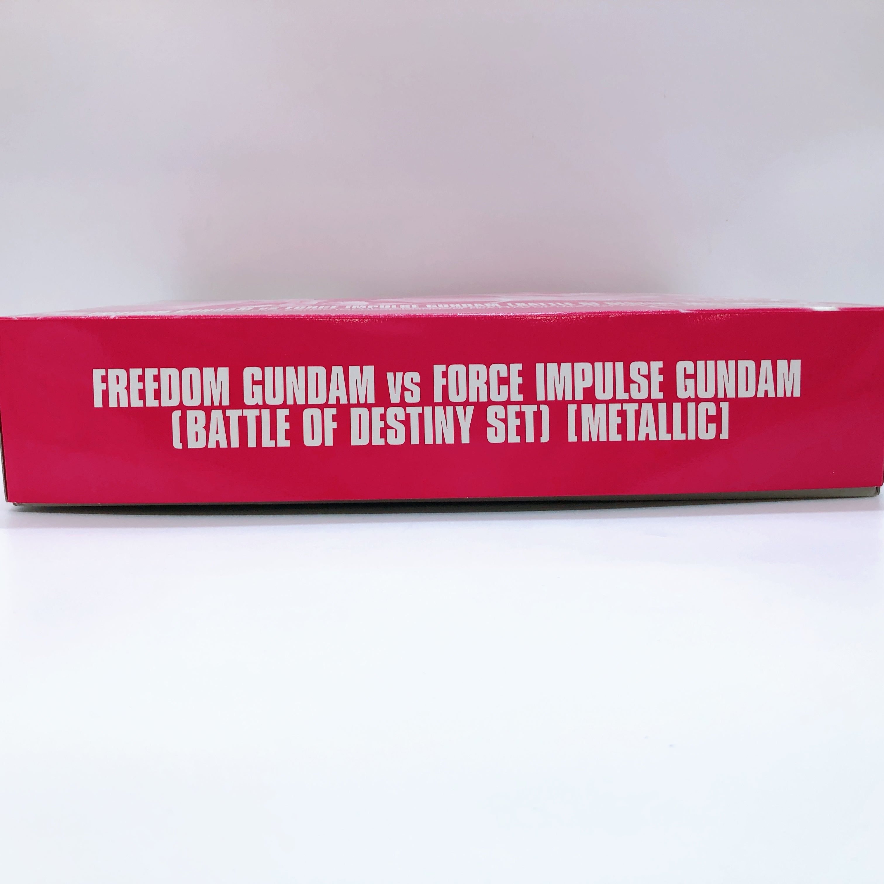 HG 1/144 Freedom Gundam vs Force Impulse Gundam Set Metallic Limited Kit Bandai