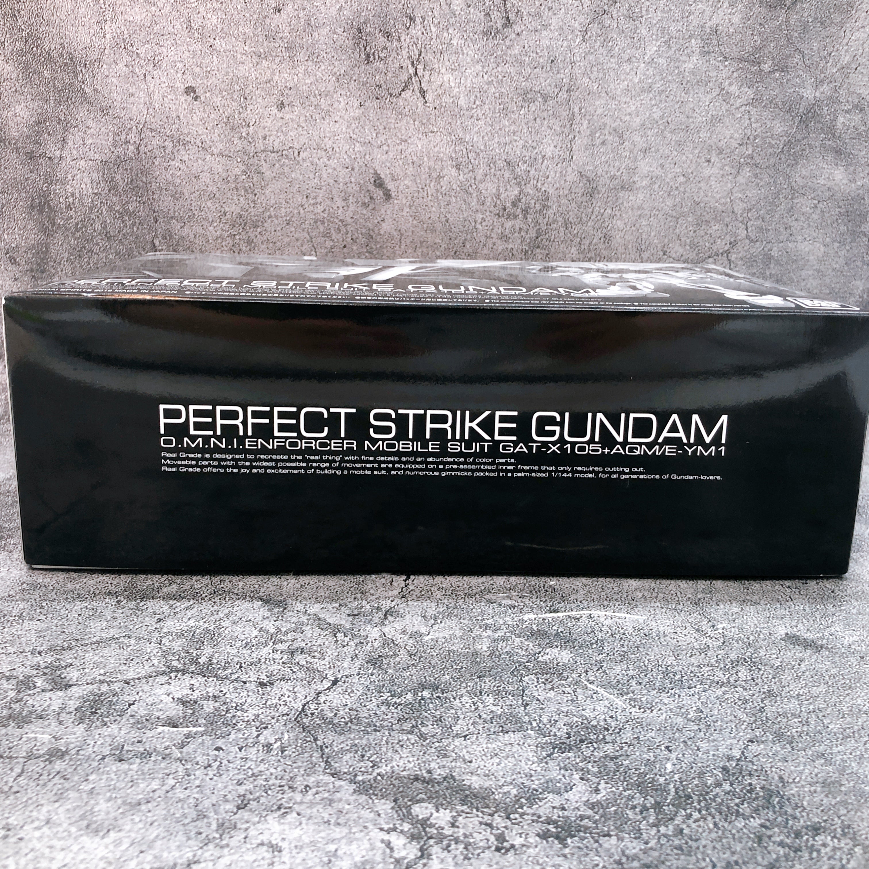 RG 1/144 Perfect Strike Gundam Gundam SEED Model kit Premium Bandai Japan NEW