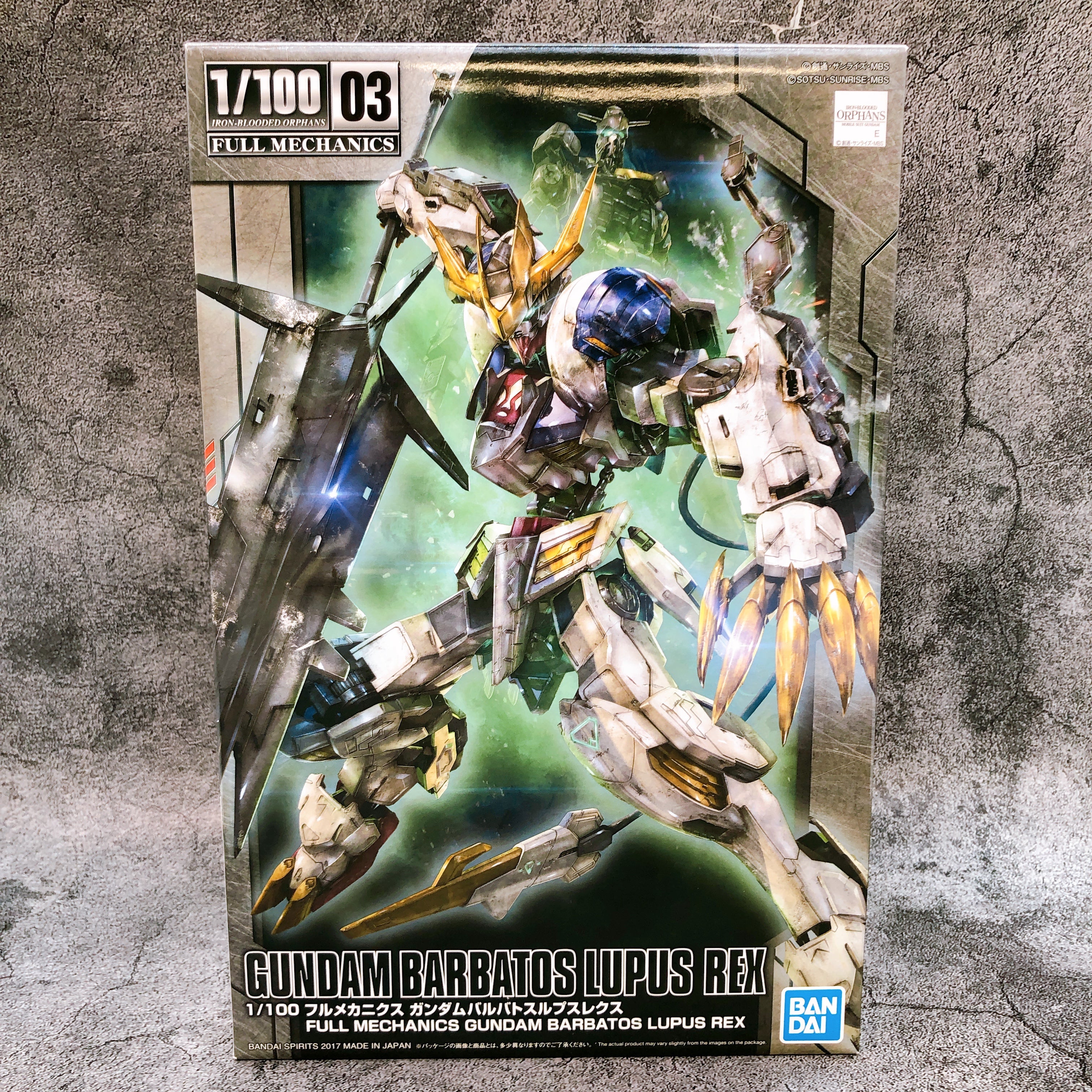 FULL MECHANICS 1/100 Gundam Barbatos Lupus Rex Model Kit Bandai Japan FASTSHIP