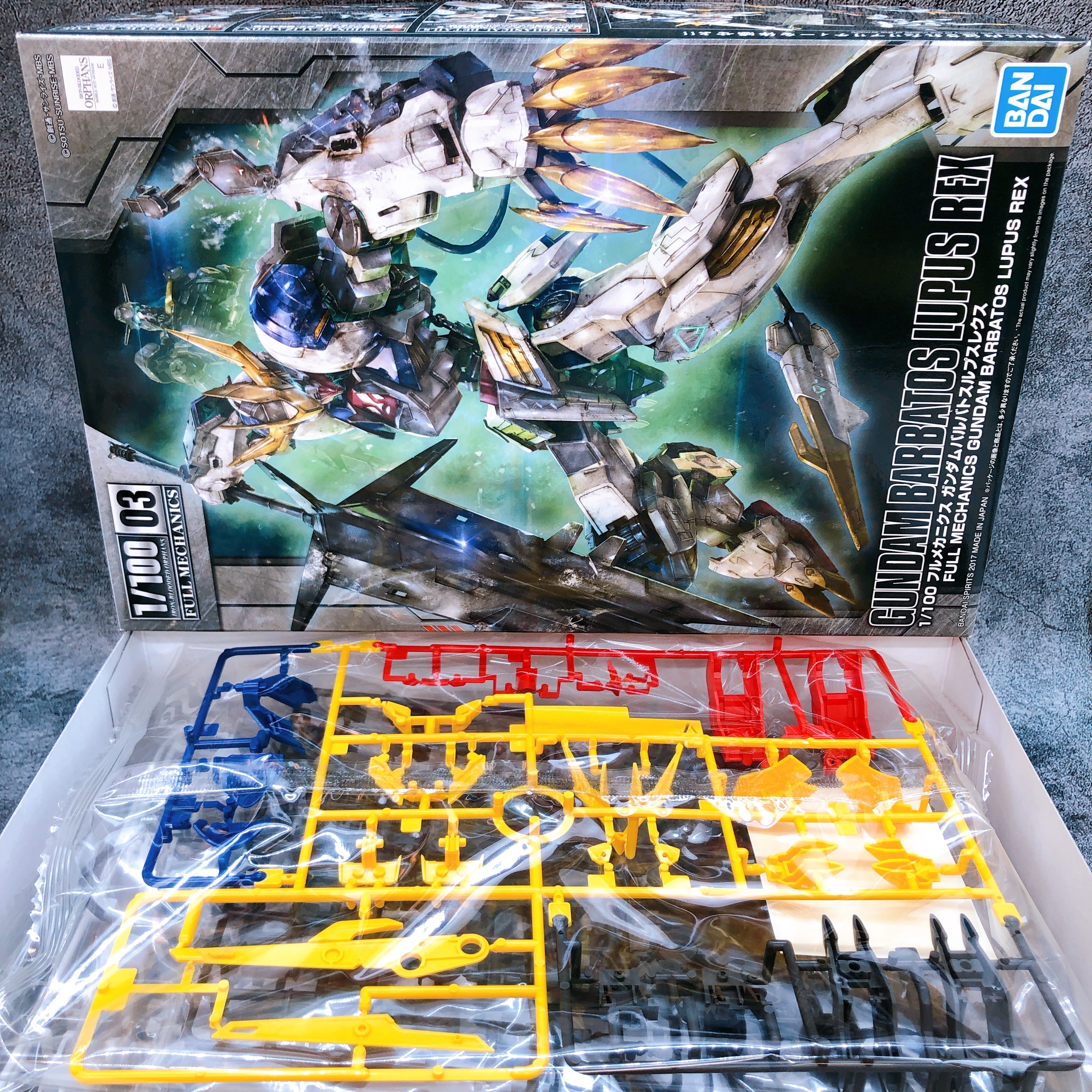 FULL MECHANICS 1/100 Gundam Barbatos Lupus Rex Model Kit Bandai Japan FASTSHIP