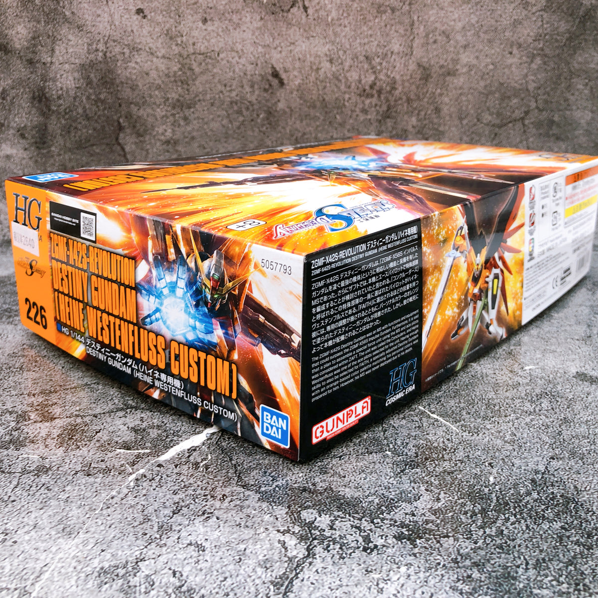 HG 1/144 Destiny Gundam Heine Westenfluss Custom Model Kit 15+ Bandai Japan NEW