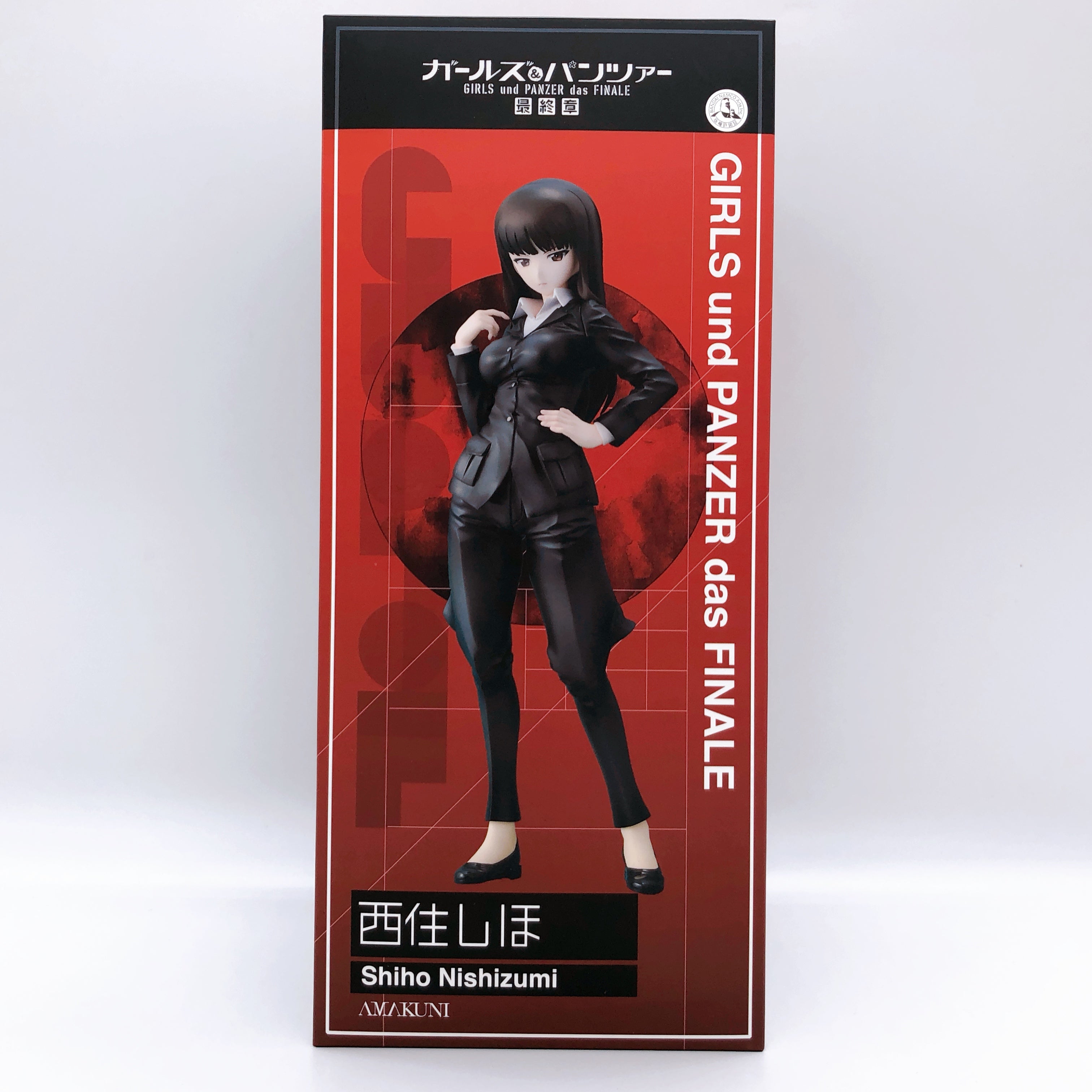 AMAKUNI Girls Und Panzer das Finale Shiho Nishizumi 1/7 Scale PVC Figure NEW