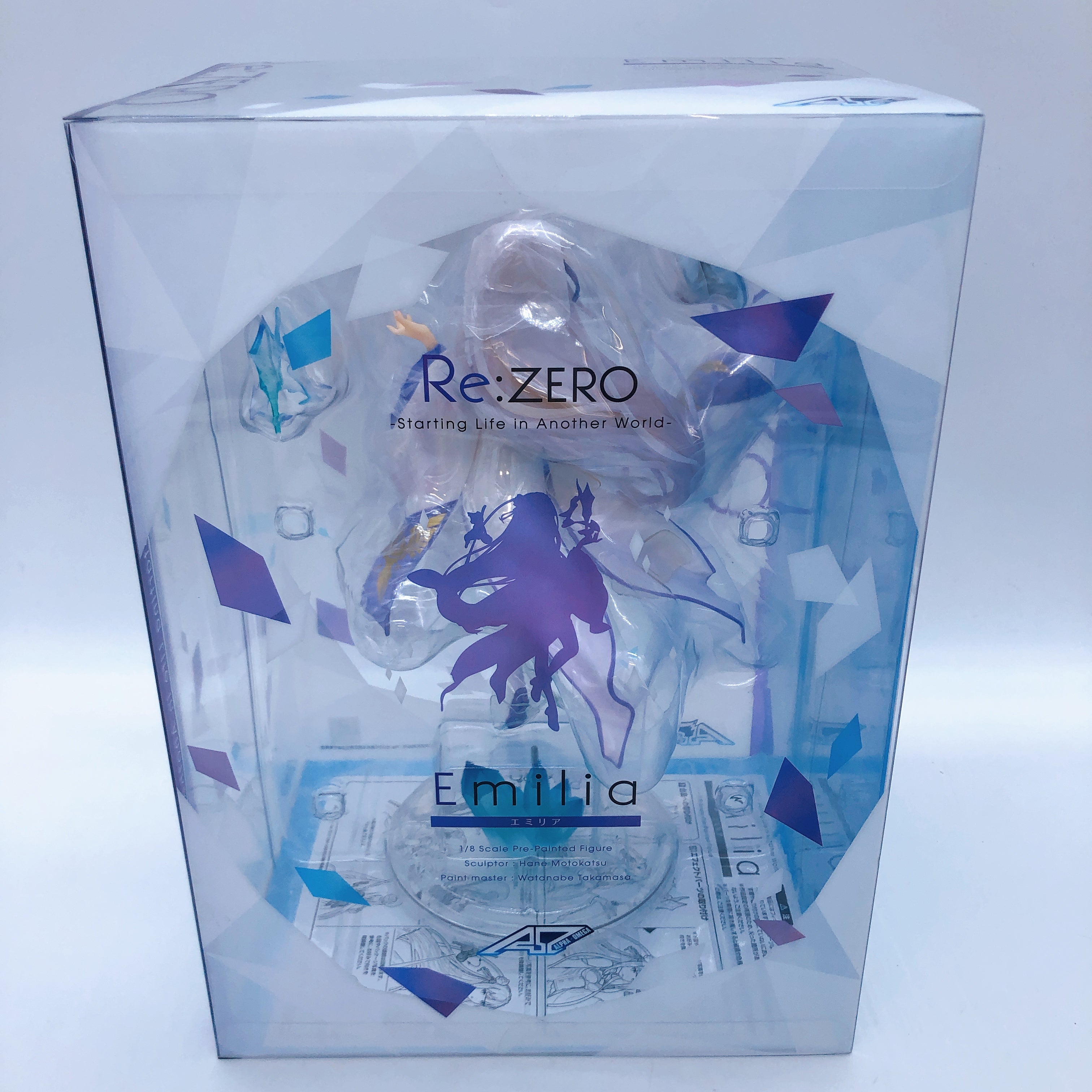 Re: Zero Emilia 1/8 figure Alpha Omega Japan Sealed FASTSHIP NEW
