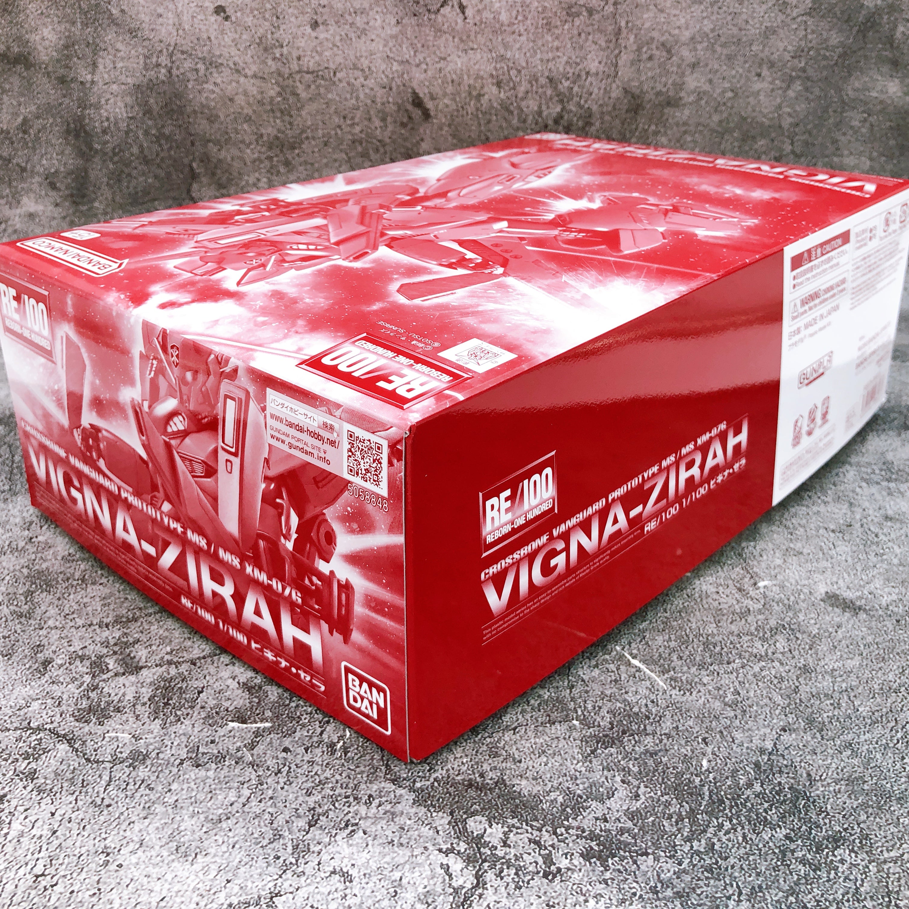 RE/100 1/100 VIGNA-ZIRAH XM-07G Gunpla Model Kit Premium Bandai Japan FASTSHIP