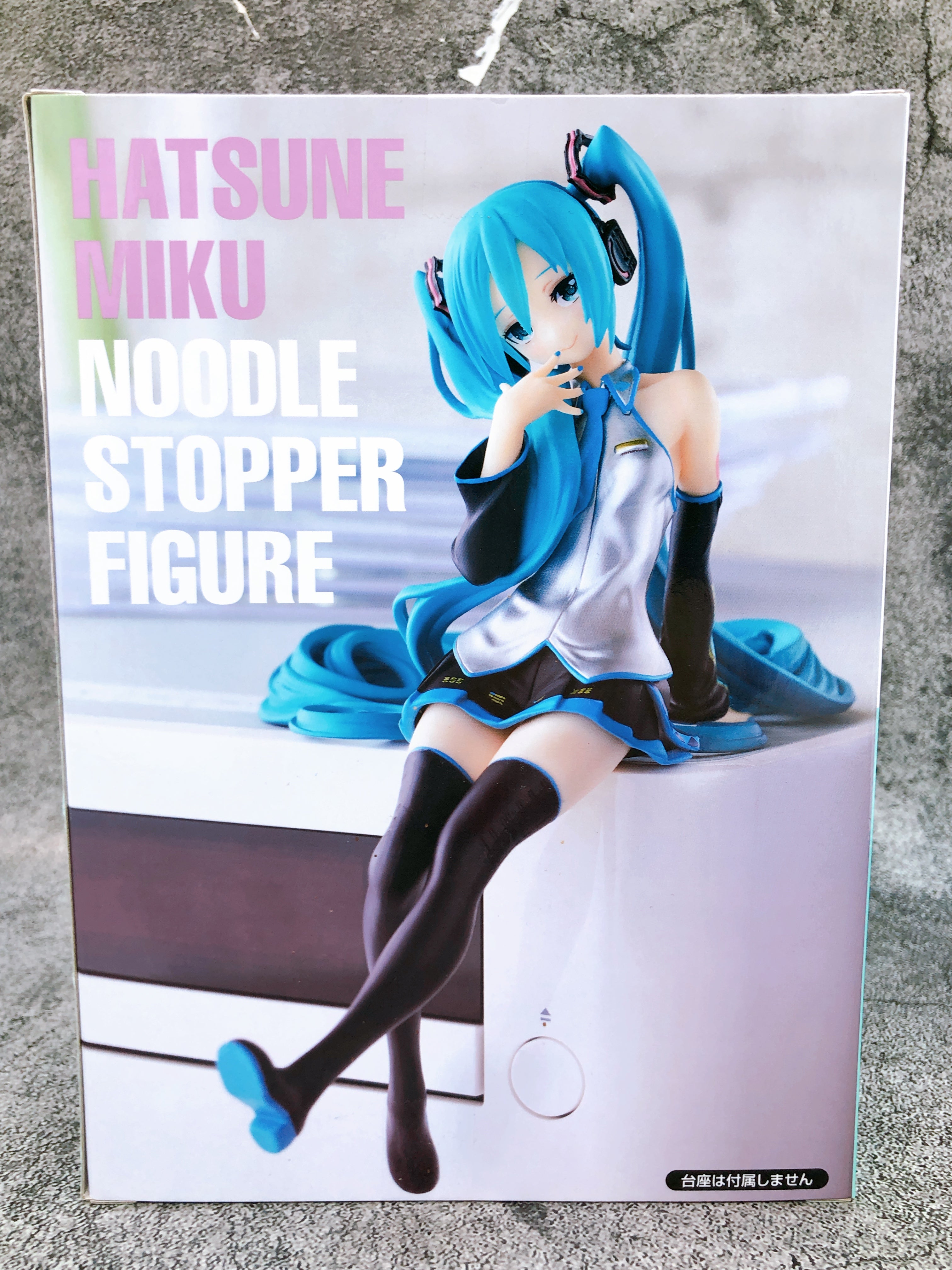 Hatsune Miku Noodle Stopper Figure FuRyu Japan AUTHENTIC FASTSHIP