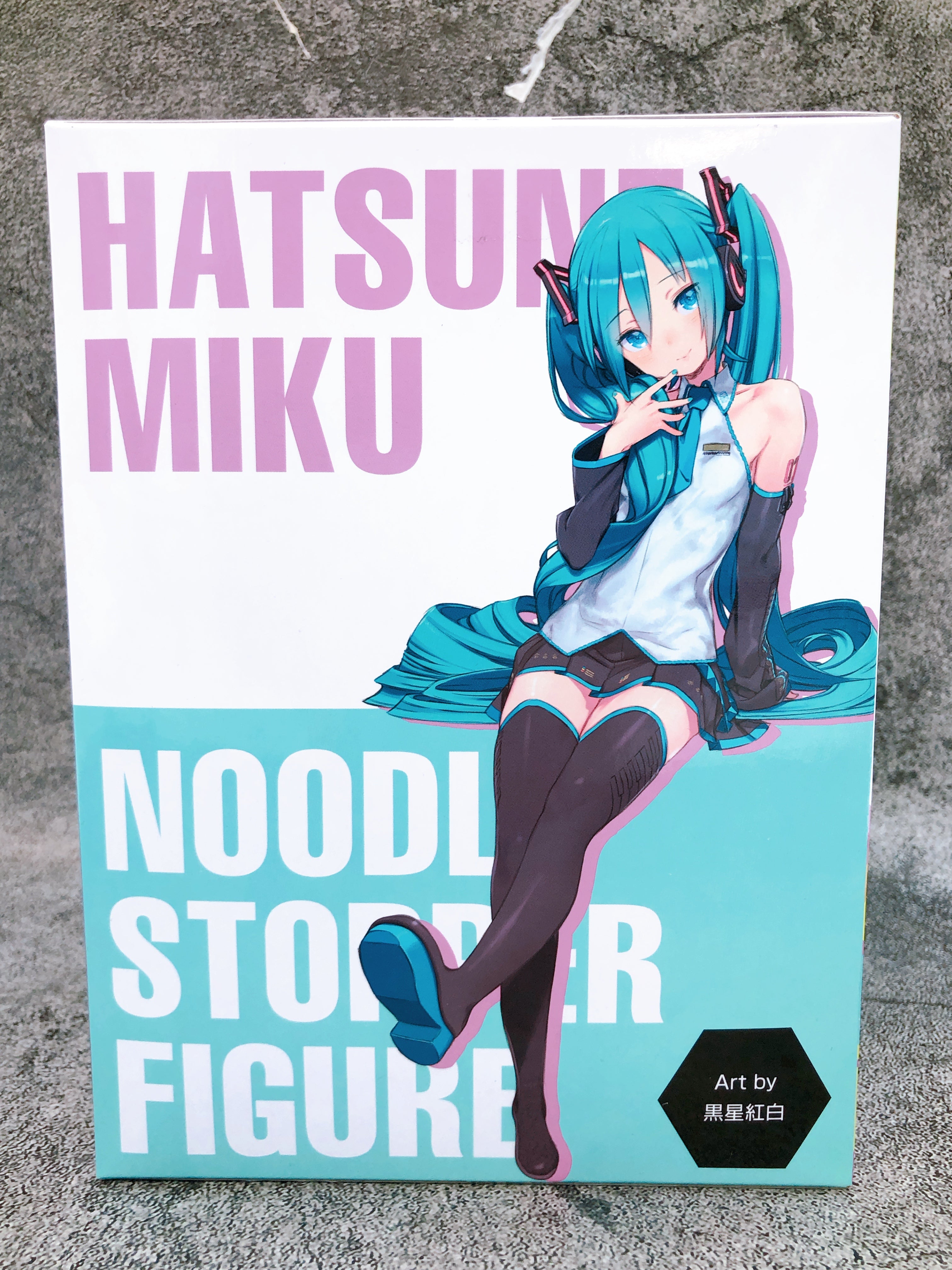 Hatsune Miku Noodle Stopper Figure FuRyu Japan AUTHENTIC FASTSHIP