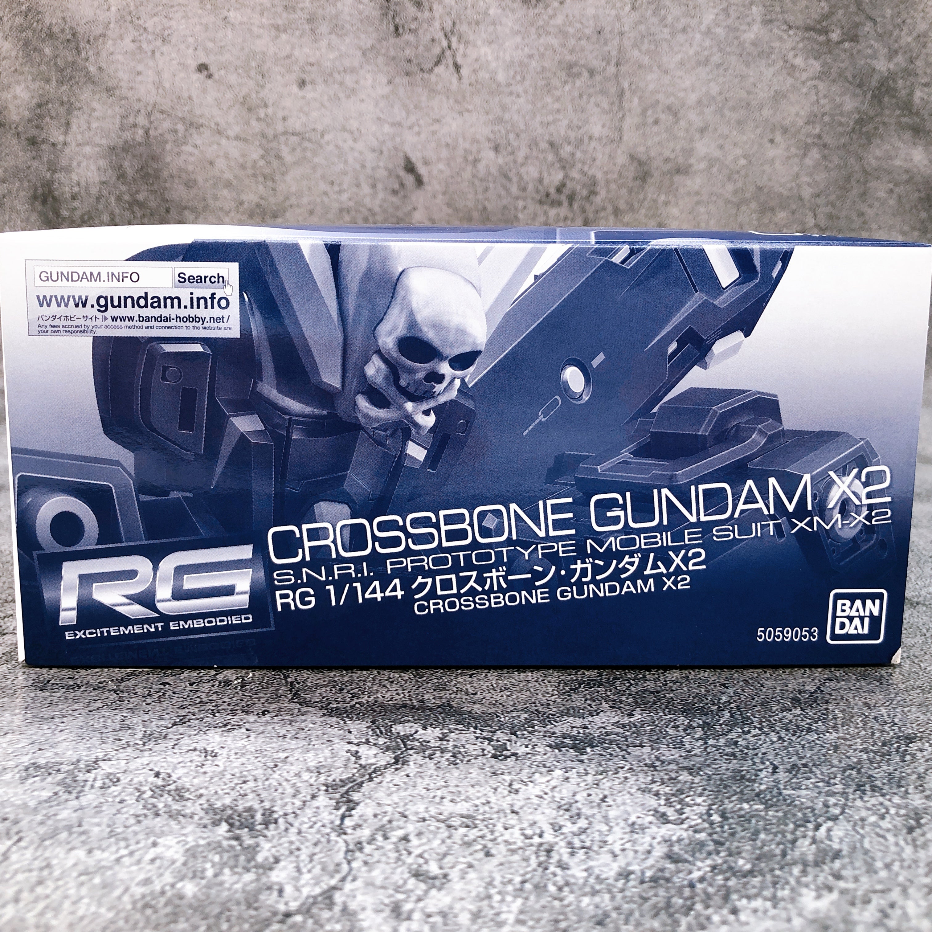 RG 1/144 XM-X2 Crossbone Gundam X2 Gunpla Model Kit Premium Bandai Japan NEW