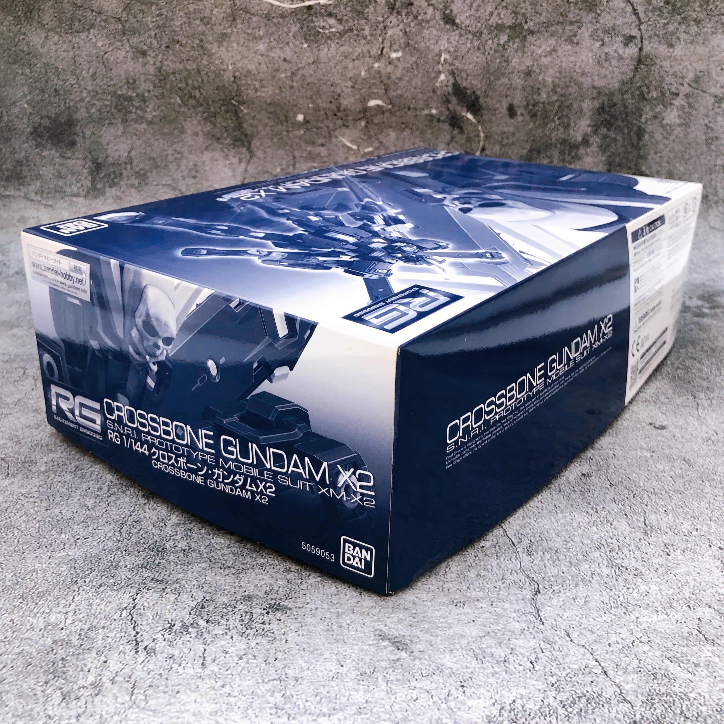 RG 1/144 Crossbone Gundam X2 XM-X2 Gunpla Model Kit Premium Bandai NEW FASTSHIP