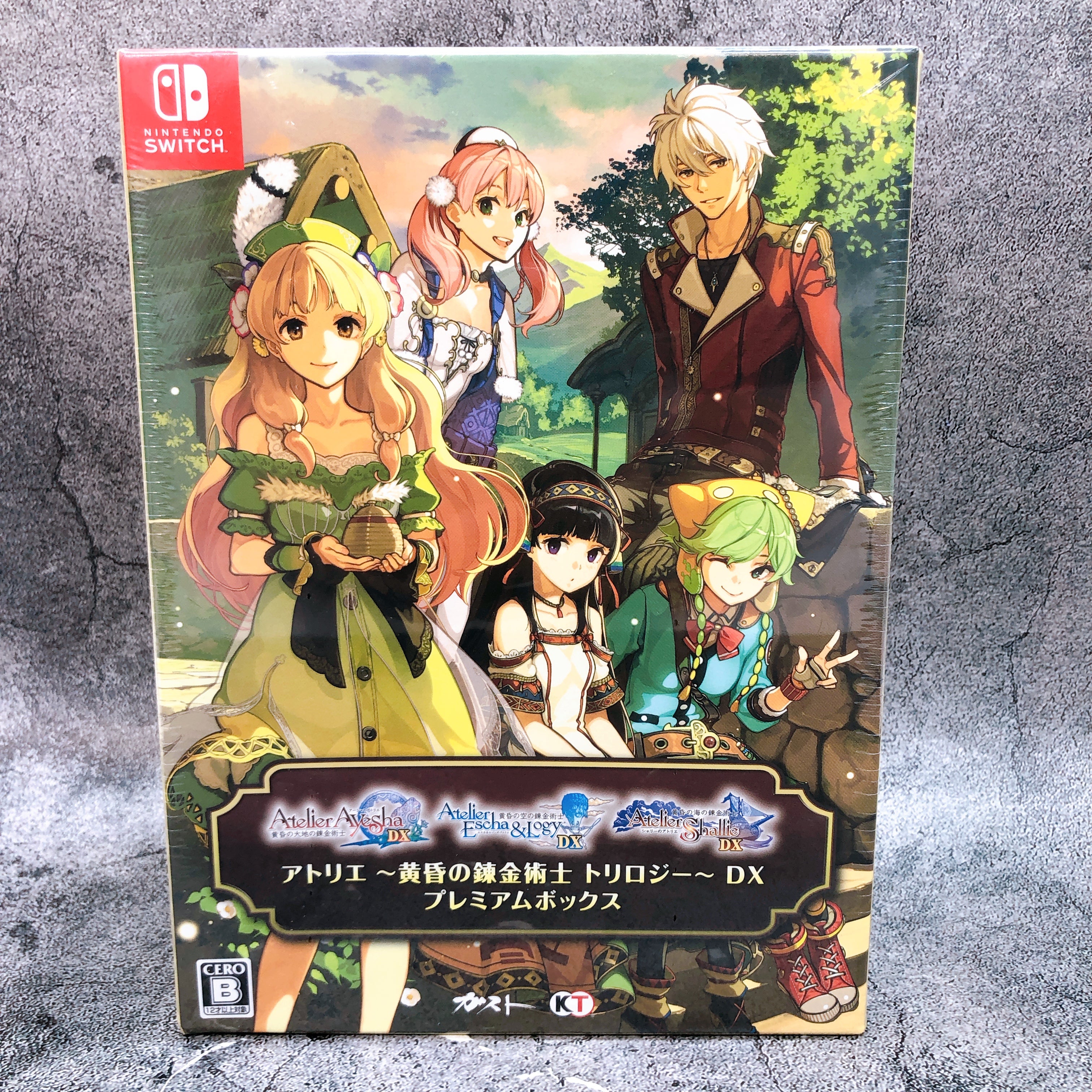Nintendo Switch Atelier Dusk Trilogy Deluxe DX Pack Premium Box Game Sealed New