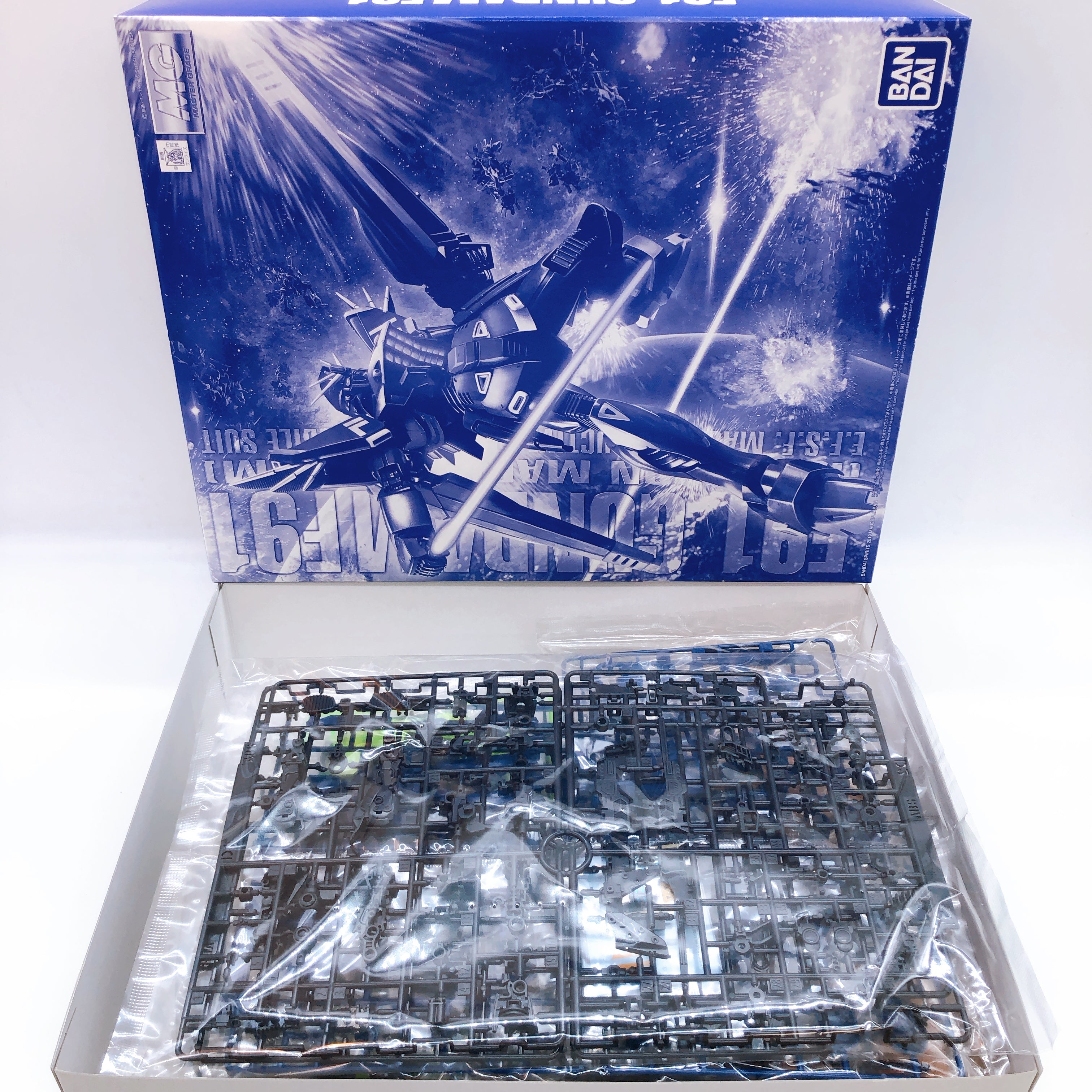 MG 1/100 Gundam F91 Ver.2.0 Harrison Madin Custom Model Kit Premium Bandai NEW