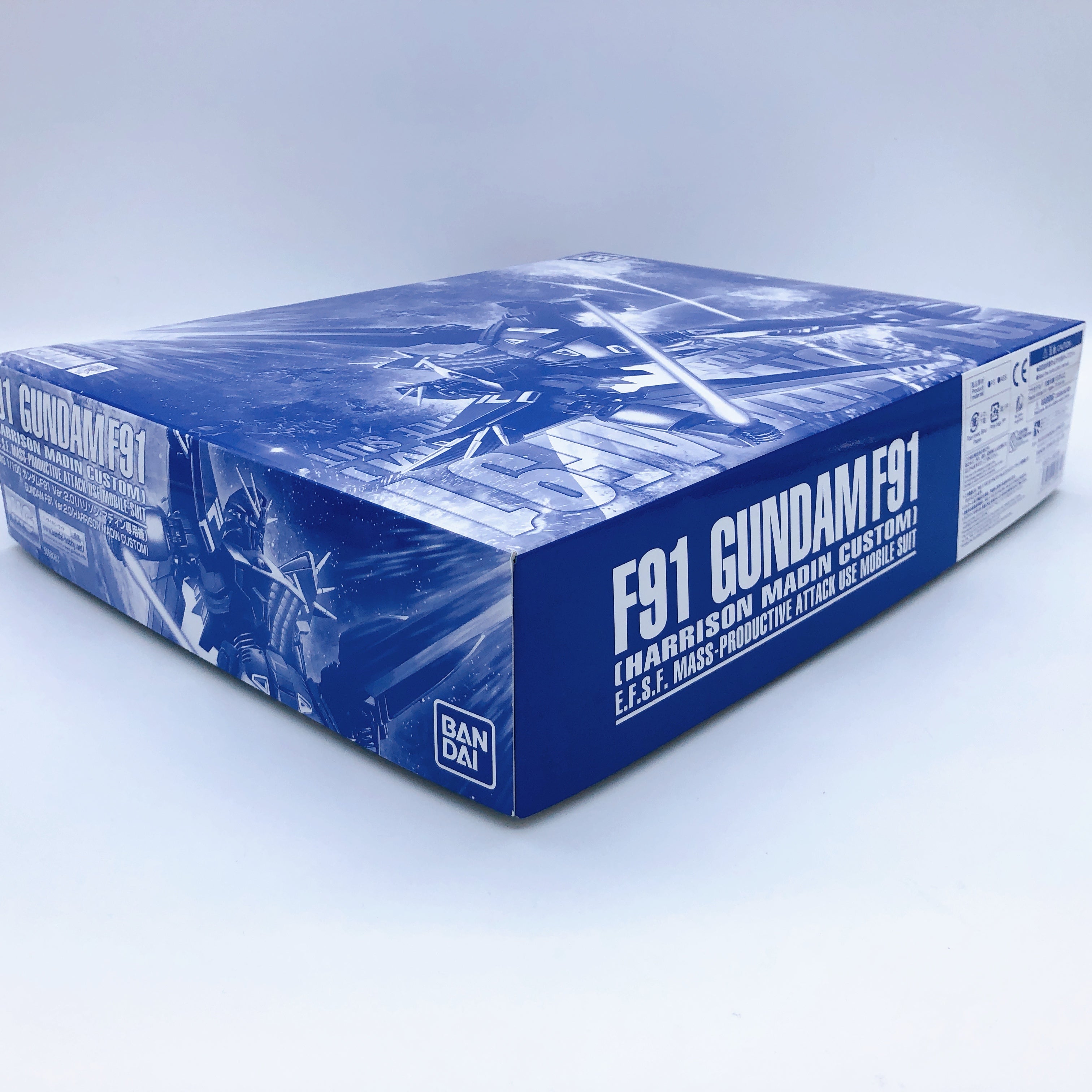 MG 1/100 Gundam F91 Ver.2.0 Harrison Madin Custom Model Kit Premium Bandai NEW