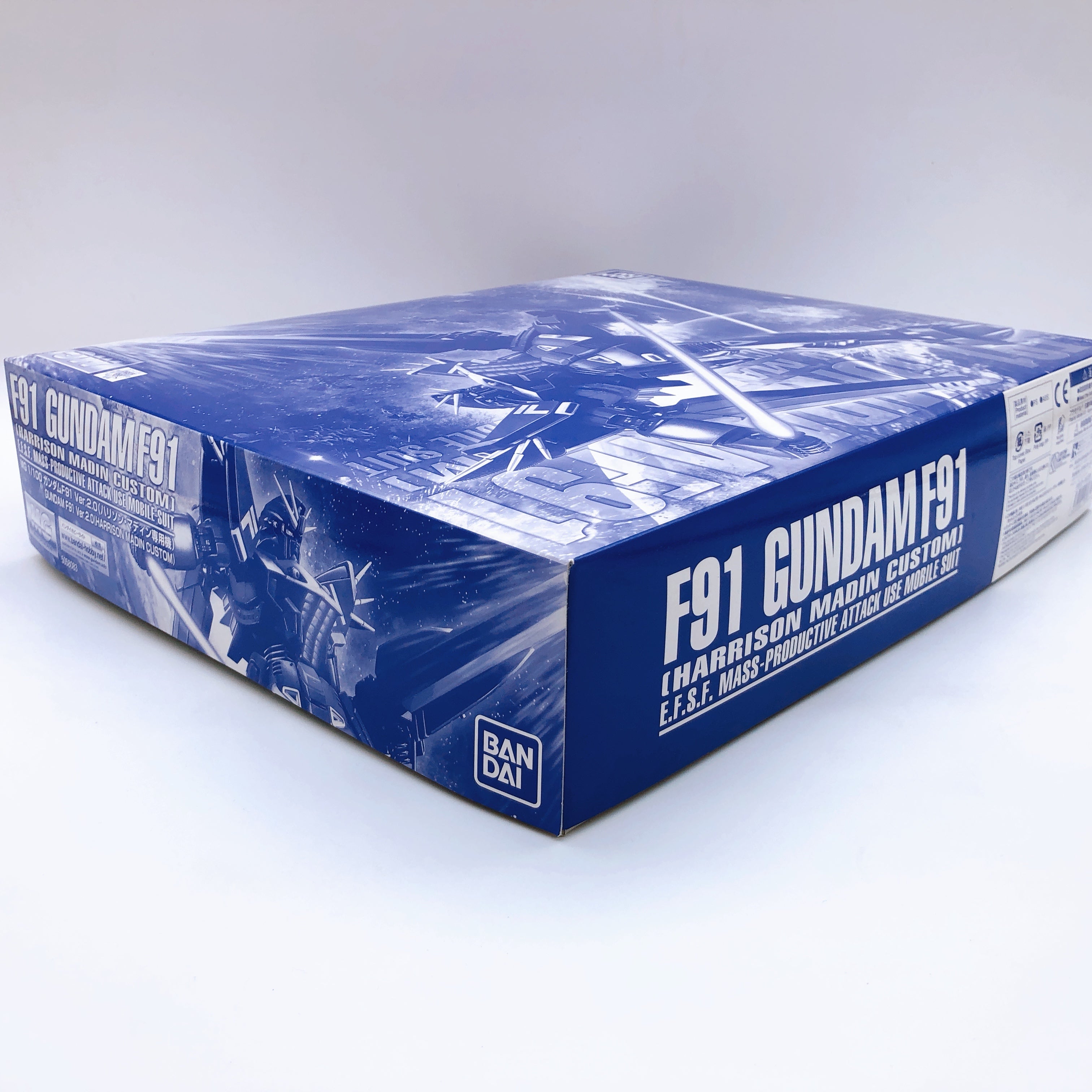 MG 1/100 Gundam F91 Ver.2.0 Harrison Madin Custom Model Kit Premium Bandai NEW