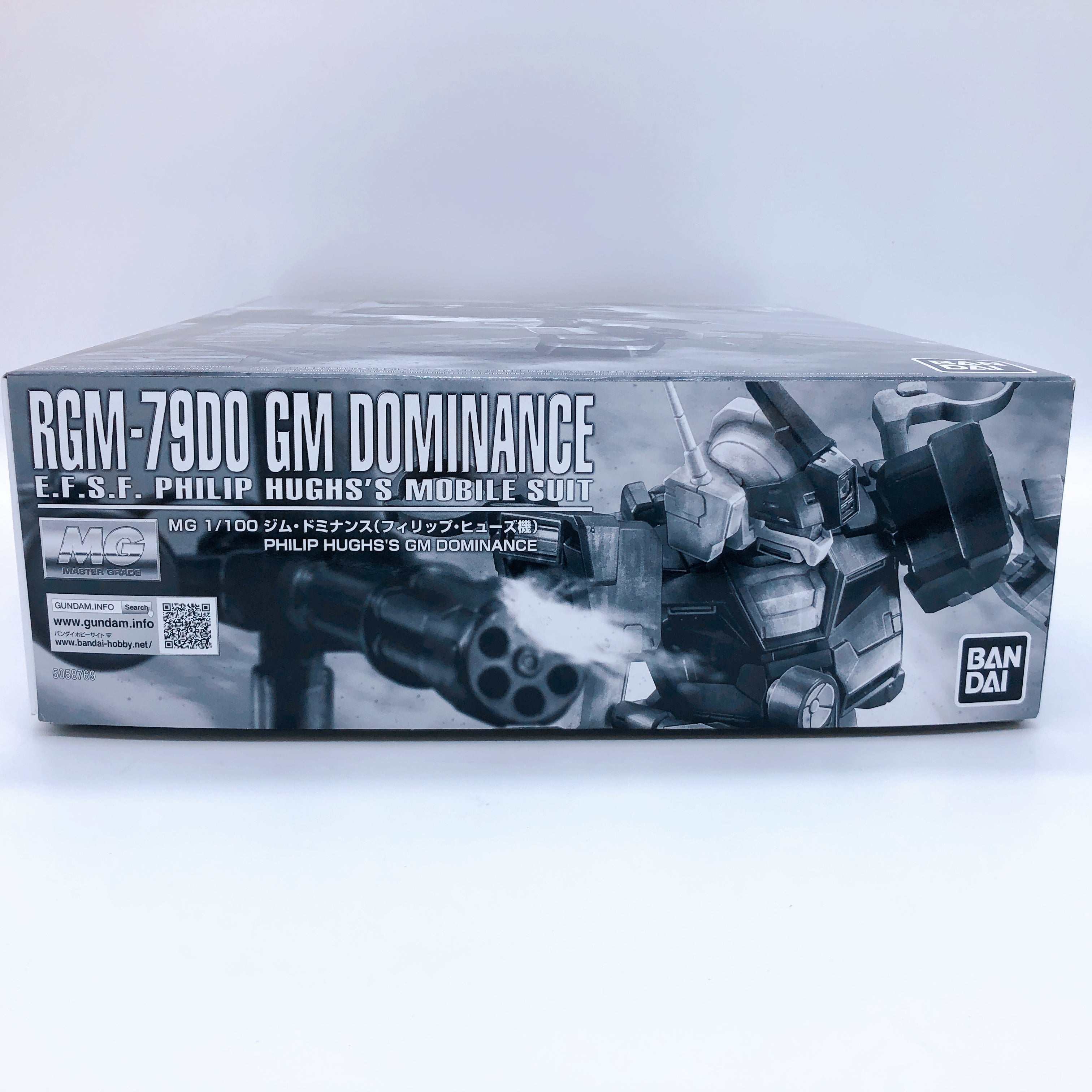MG 1/100 Philip Hughs's GM Dominance Gunpla Model Kit Premium Bandai Japan NEW
