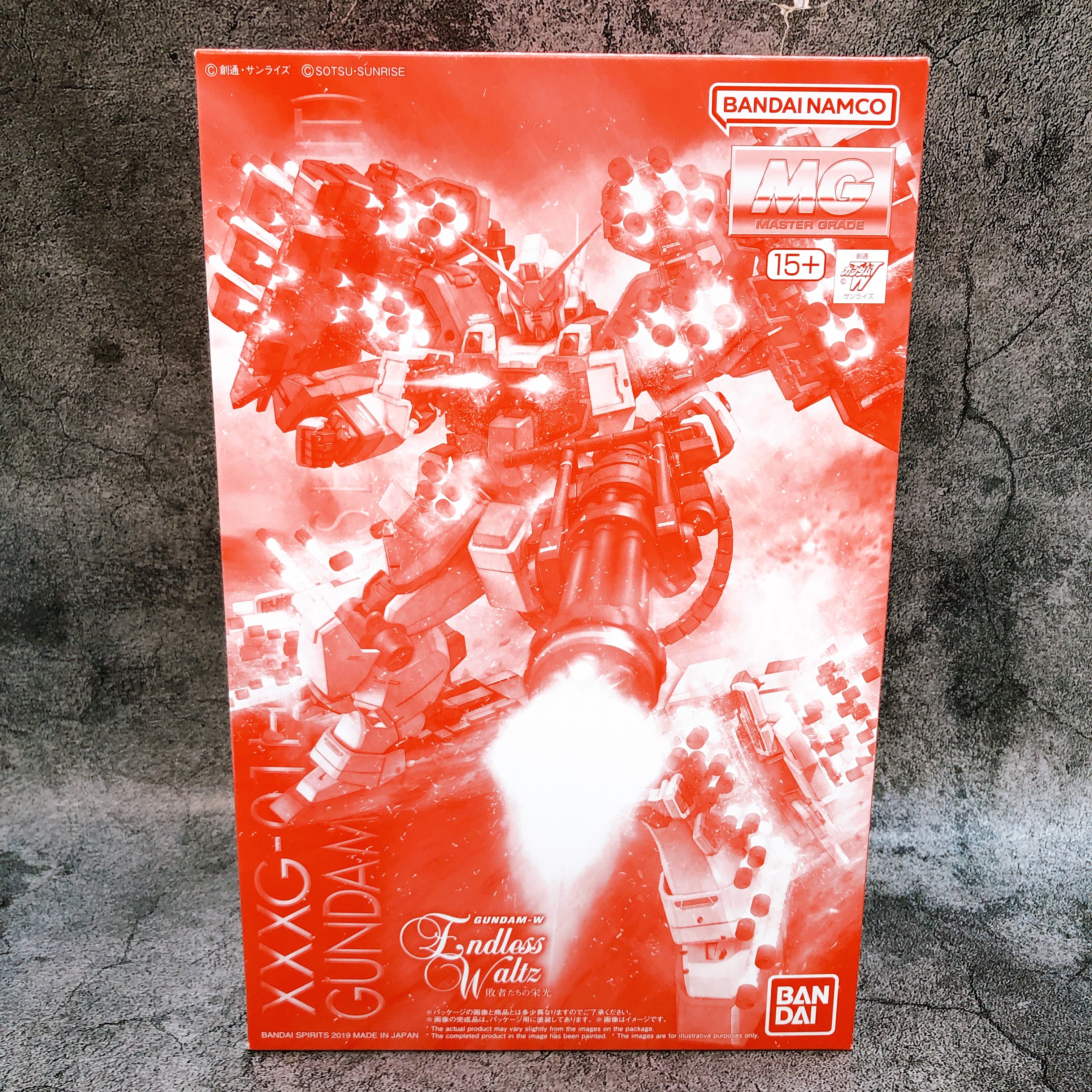 MG 1/100 Gundam Heavyarms EW IGEL UNIT XXXG-01H Model Kit 15+ Premium Bandai NEW