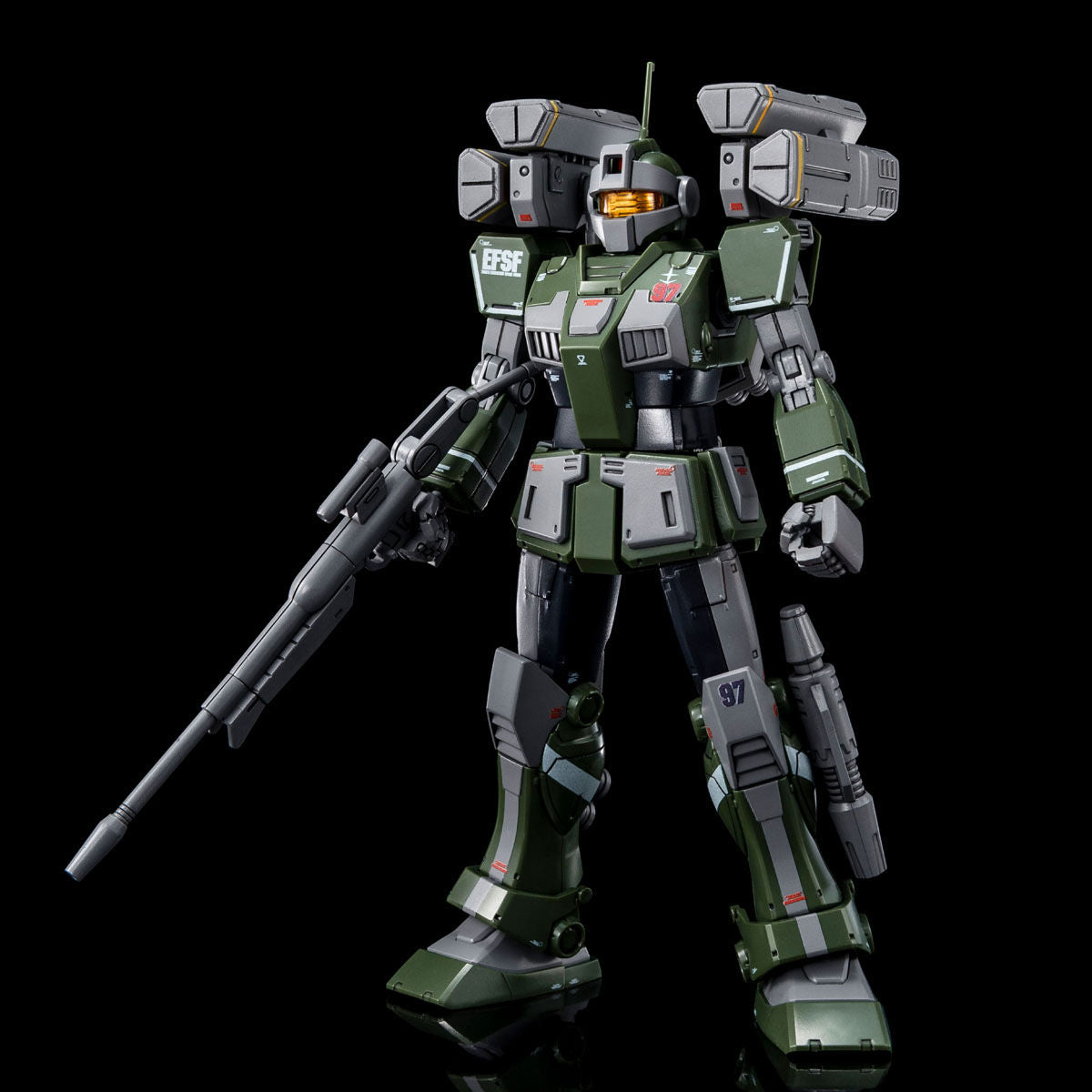 HG 1/144 GM Sniper Custom with Missile Launcher Model Kit 15+ Premium Bandai NEW