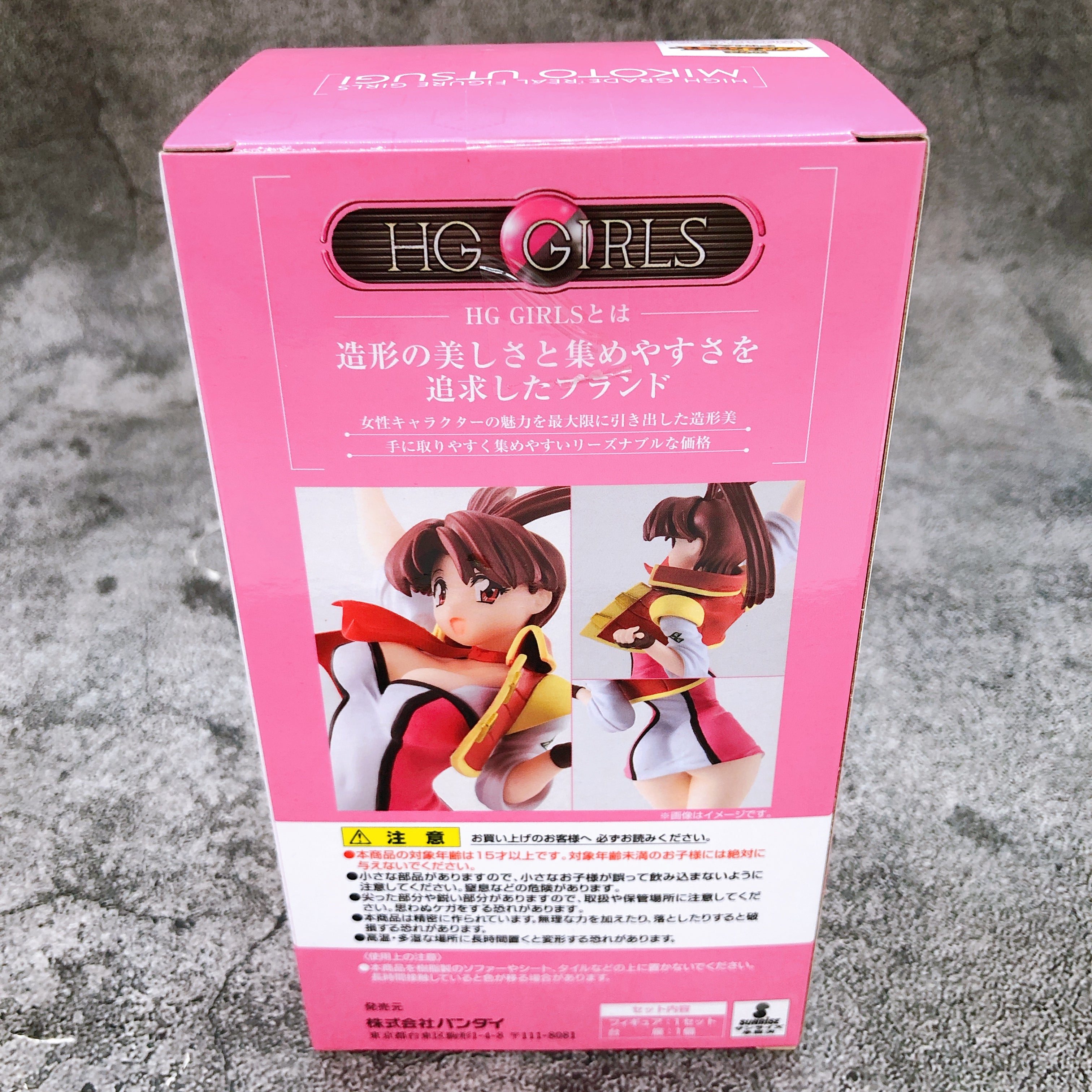 HG GIRLS Mikoto Utsugi The King of Braves GaoGaiGar Figure Premium Bandai NEW