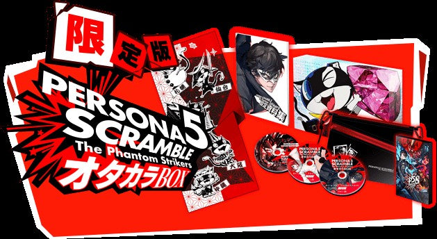 Nintendo Switch Persona 5 Scramble The Phantom Strikers Otakara BOX ATLUS NEW