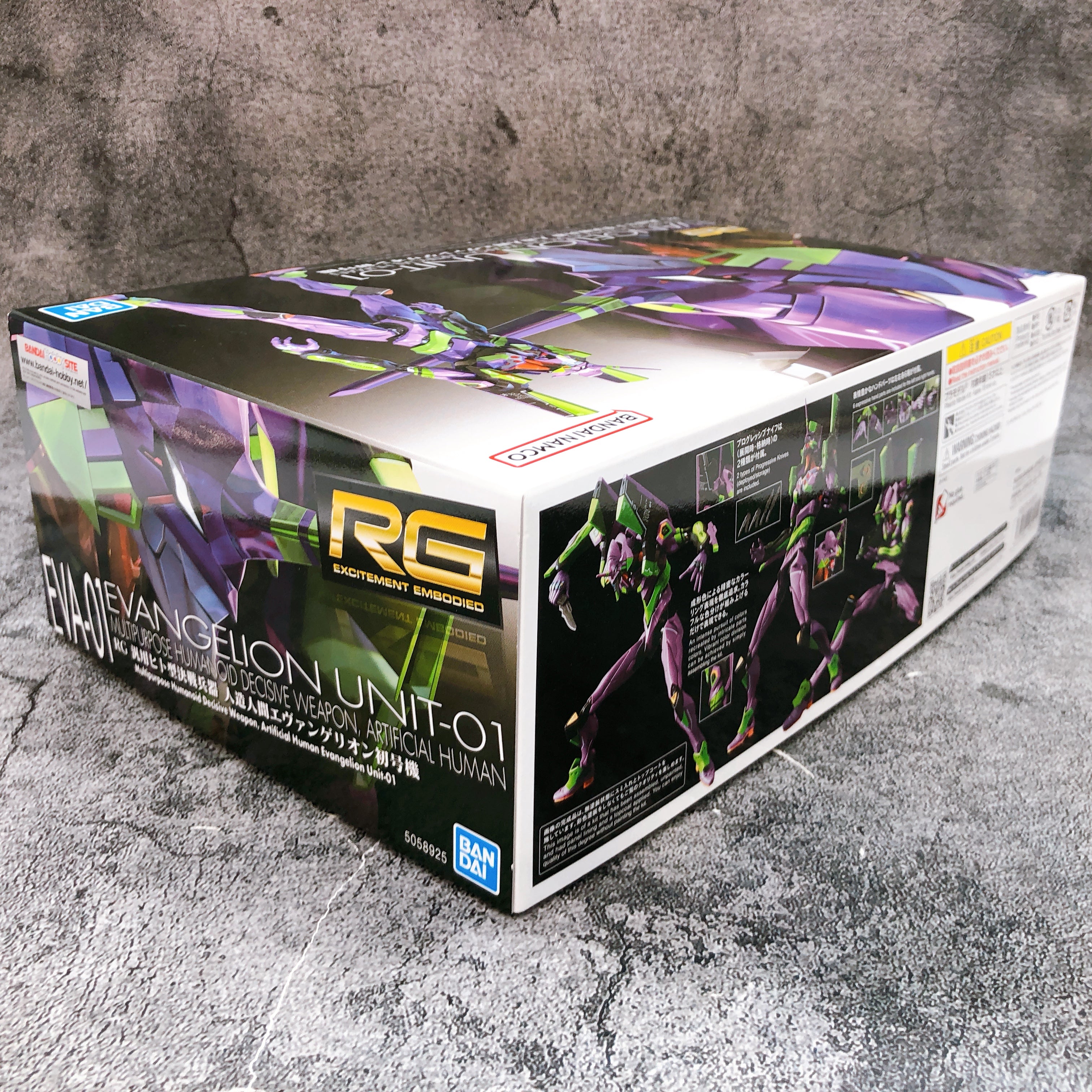 RG Evangelion Unit-01 EVA-01 Neon Genesis Evangelion Model Kit Bandai Japan NEW
