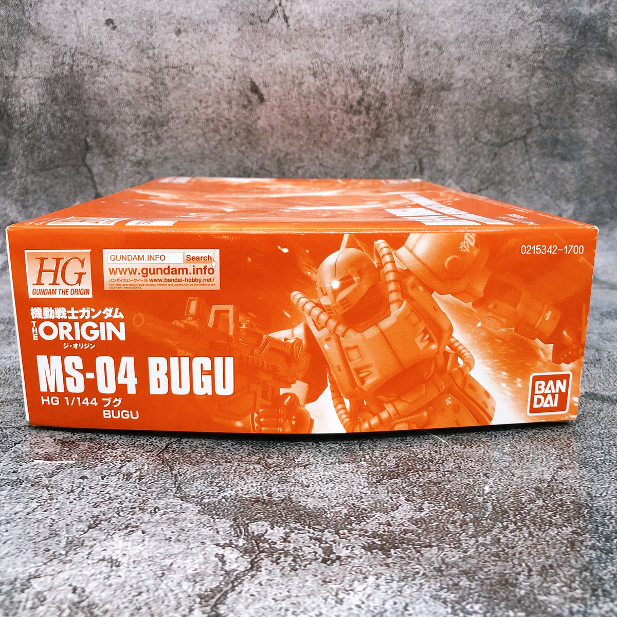 HG 1/144 MS-04 Bugu Gundam THE ORIGIN Gunpla Model Kit Premium Bandai Japan NEW
