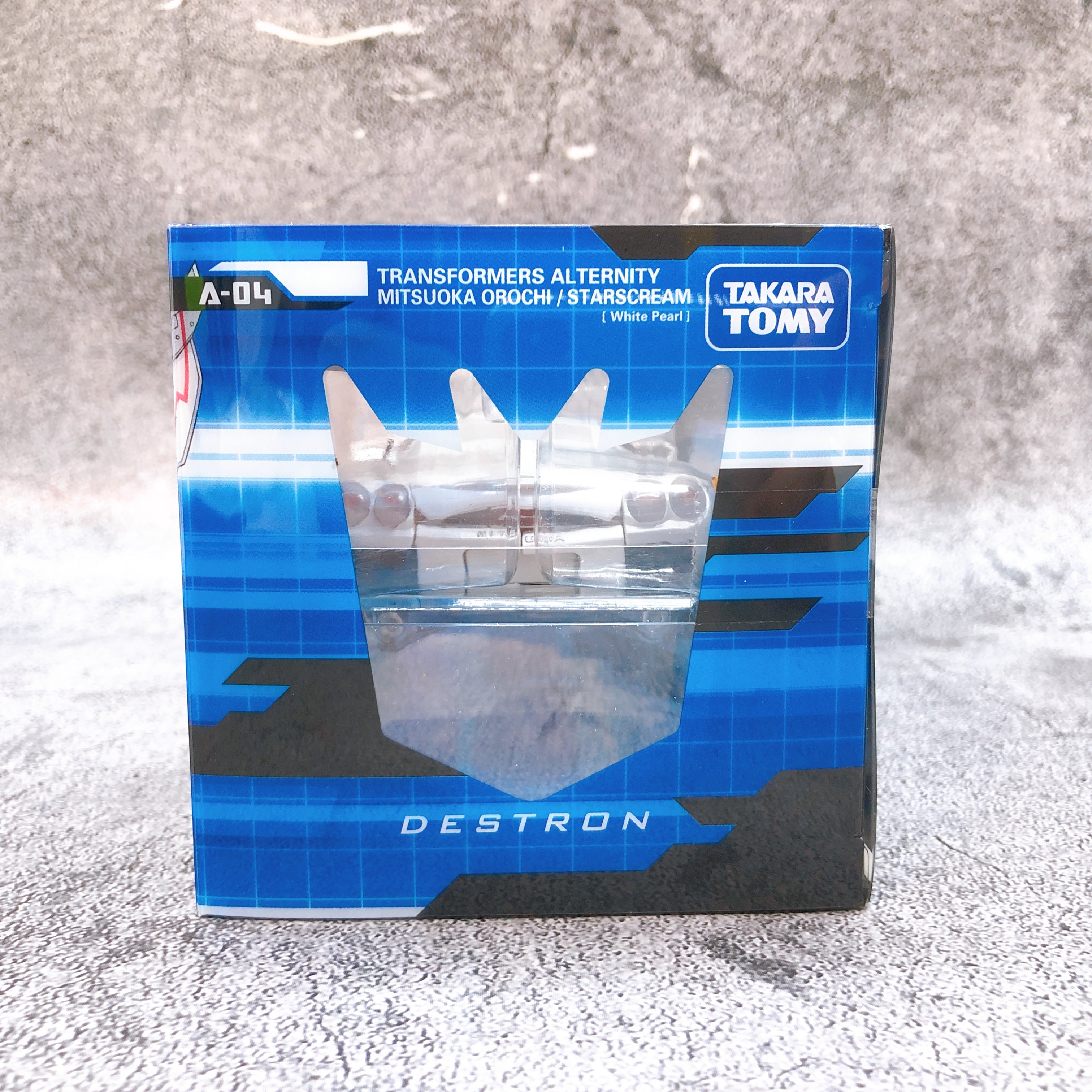 Transformers Alternity Mitsuoka Orochi Starscream White Pearl A-04 Takara Tomy
