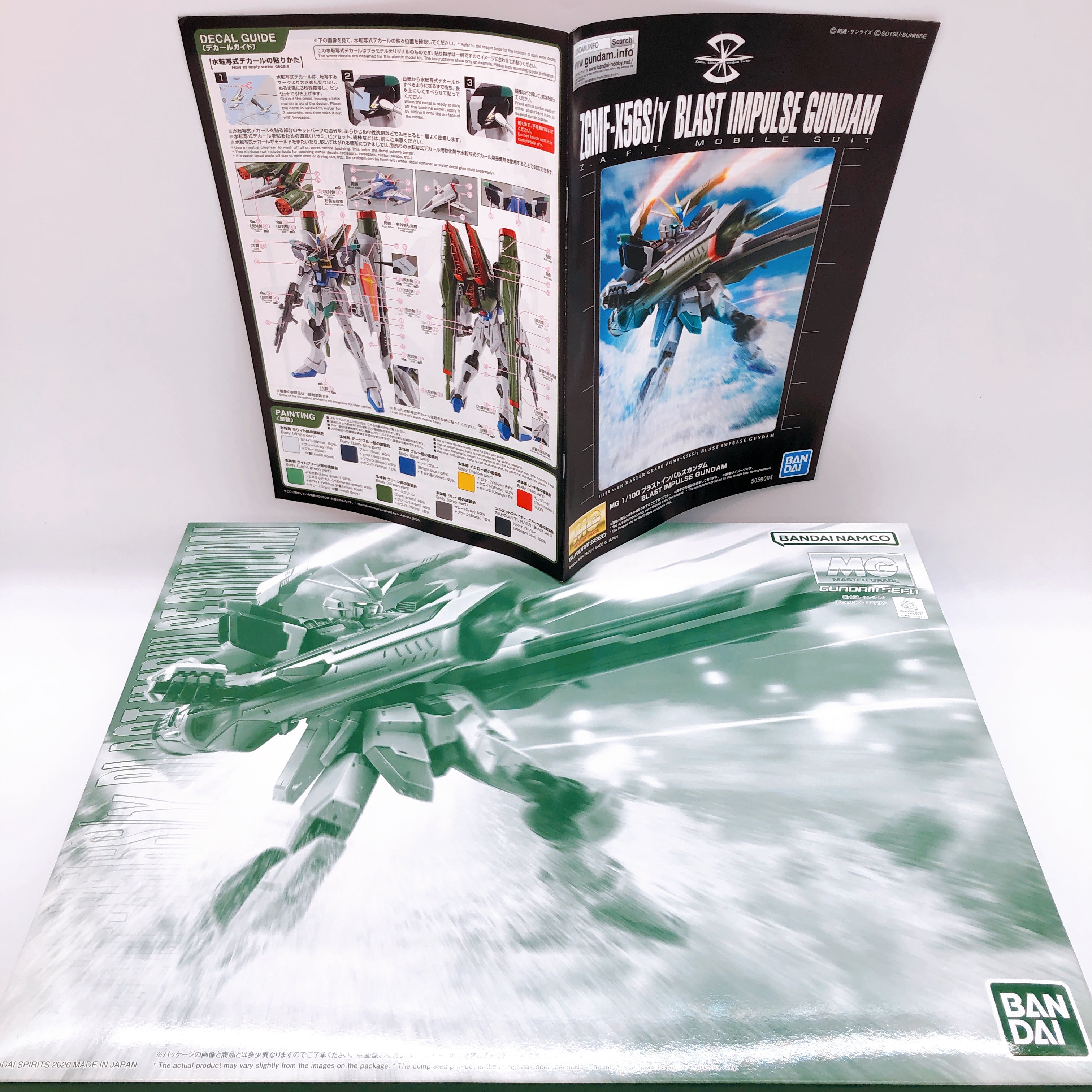 MG 1/100 Blast Impulse Gundam Gunpla Model Kit Premium Bandai Japan NEW FASTSHIP