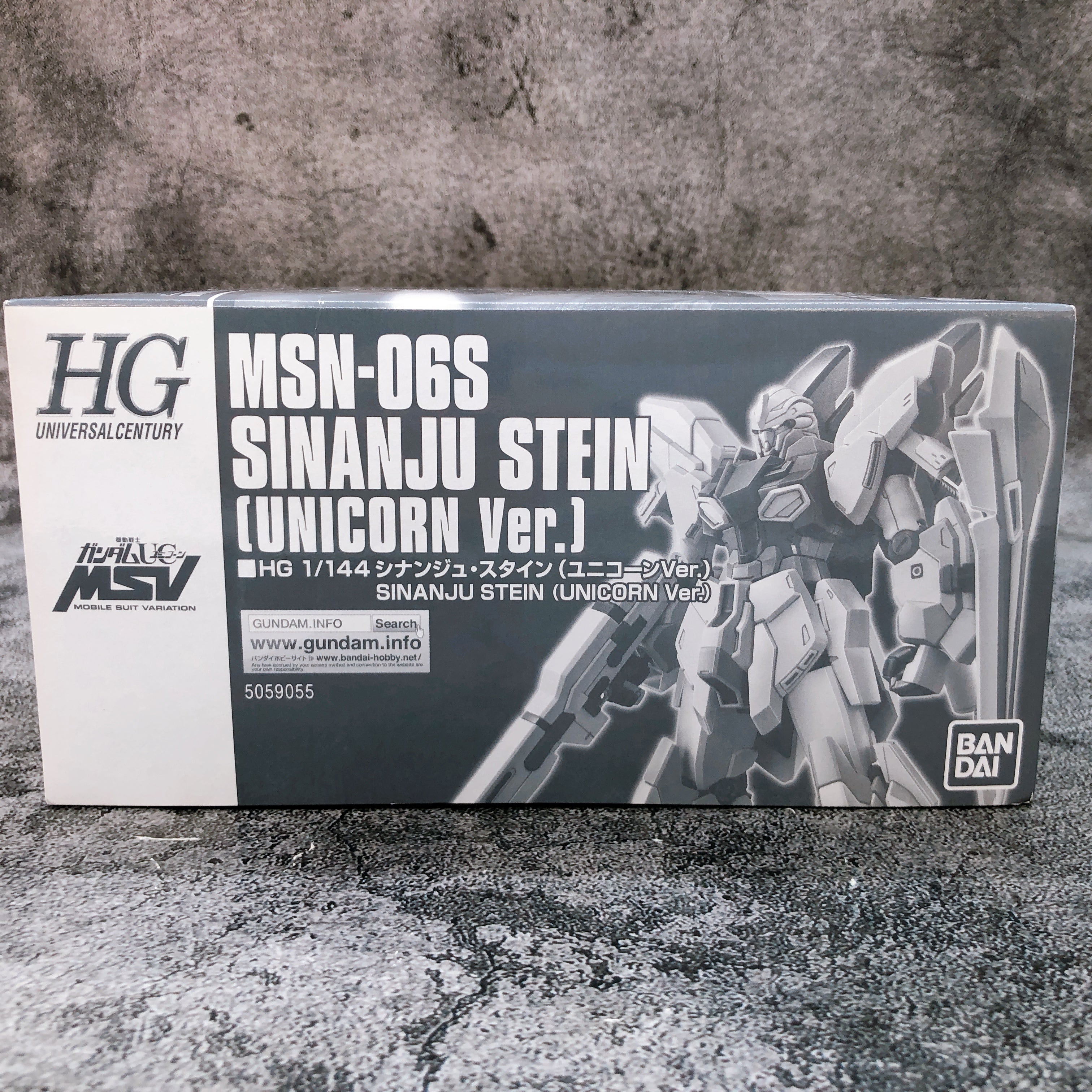 HG 1/144 Sinanju Stein Unicorn Ver MSN-06S Model Kit Premium Bandai Japan NEW