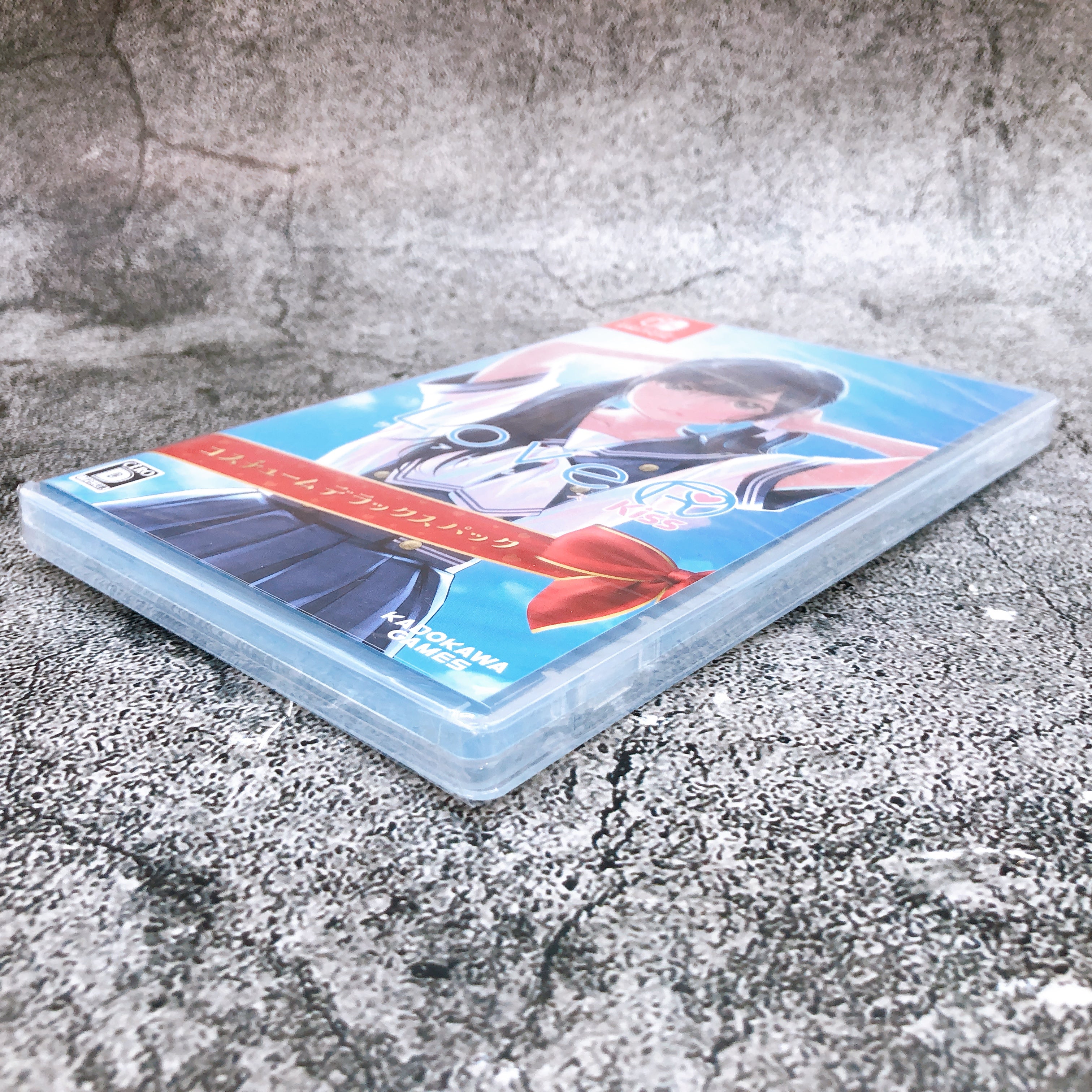 Nintendo Switch LoveR Kiss Costume Deluxe Pack Japan Kadokawa Game Sealed New