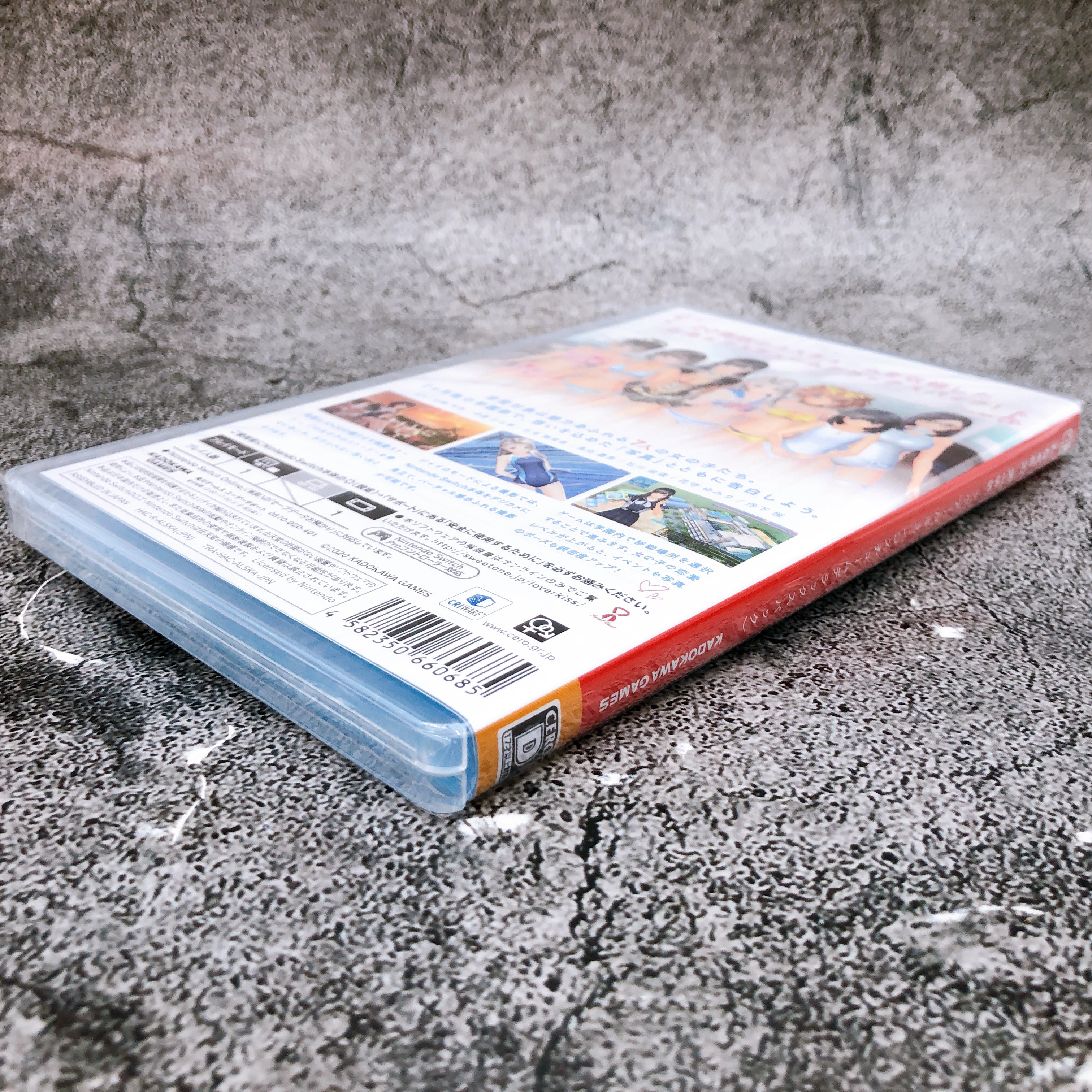 Nintendo Switch LoveR Kiss Costume Deluxe Pack Japan Kadokawa Game Sealed New