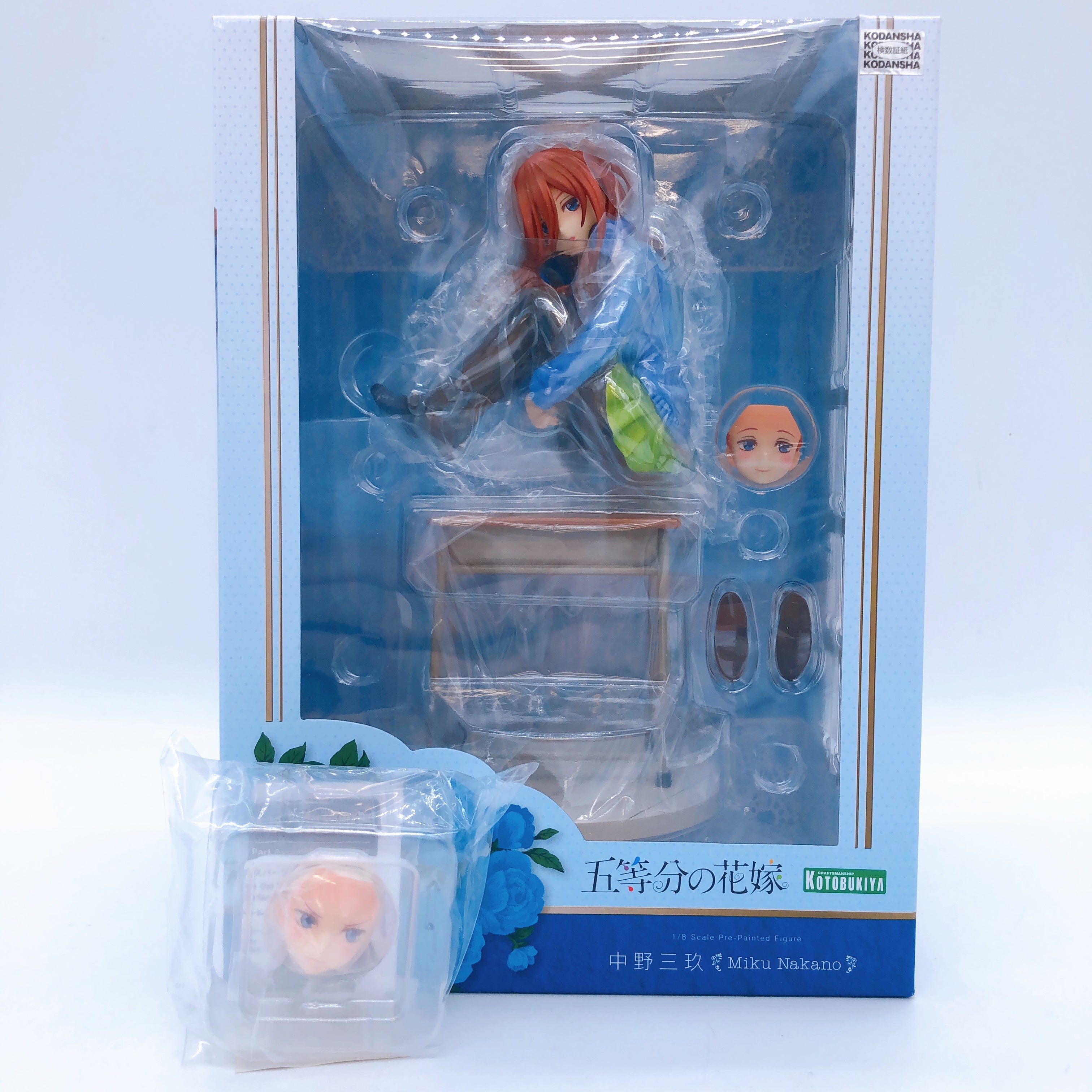 The Quintessential Quintuplets Miku Nakano 1/8 Figure + Bonus Face Kotobukiya