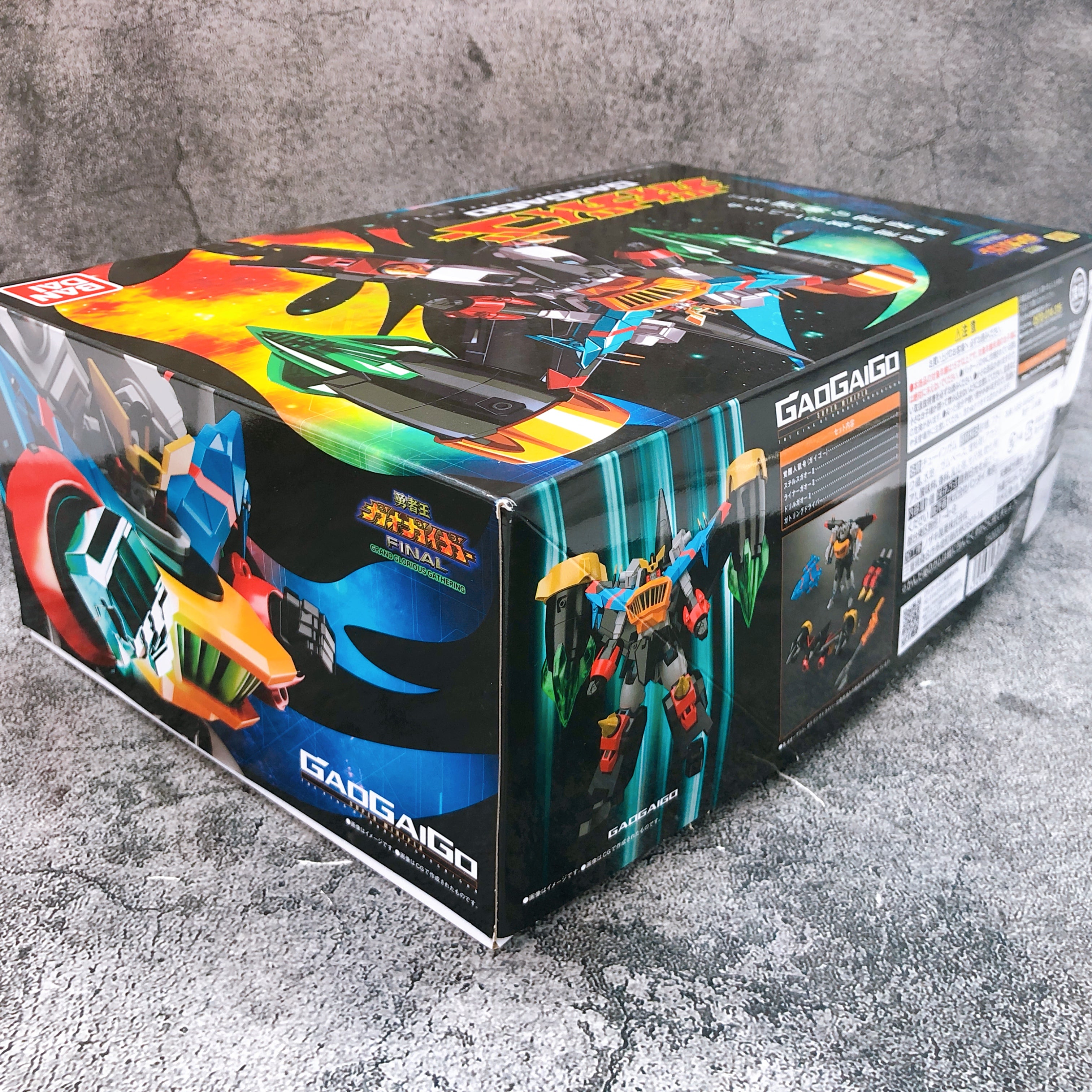 Super Minipla GaoGaiGo The King of Braves GaoGaiGar Model Kit Premium Bandai NEW