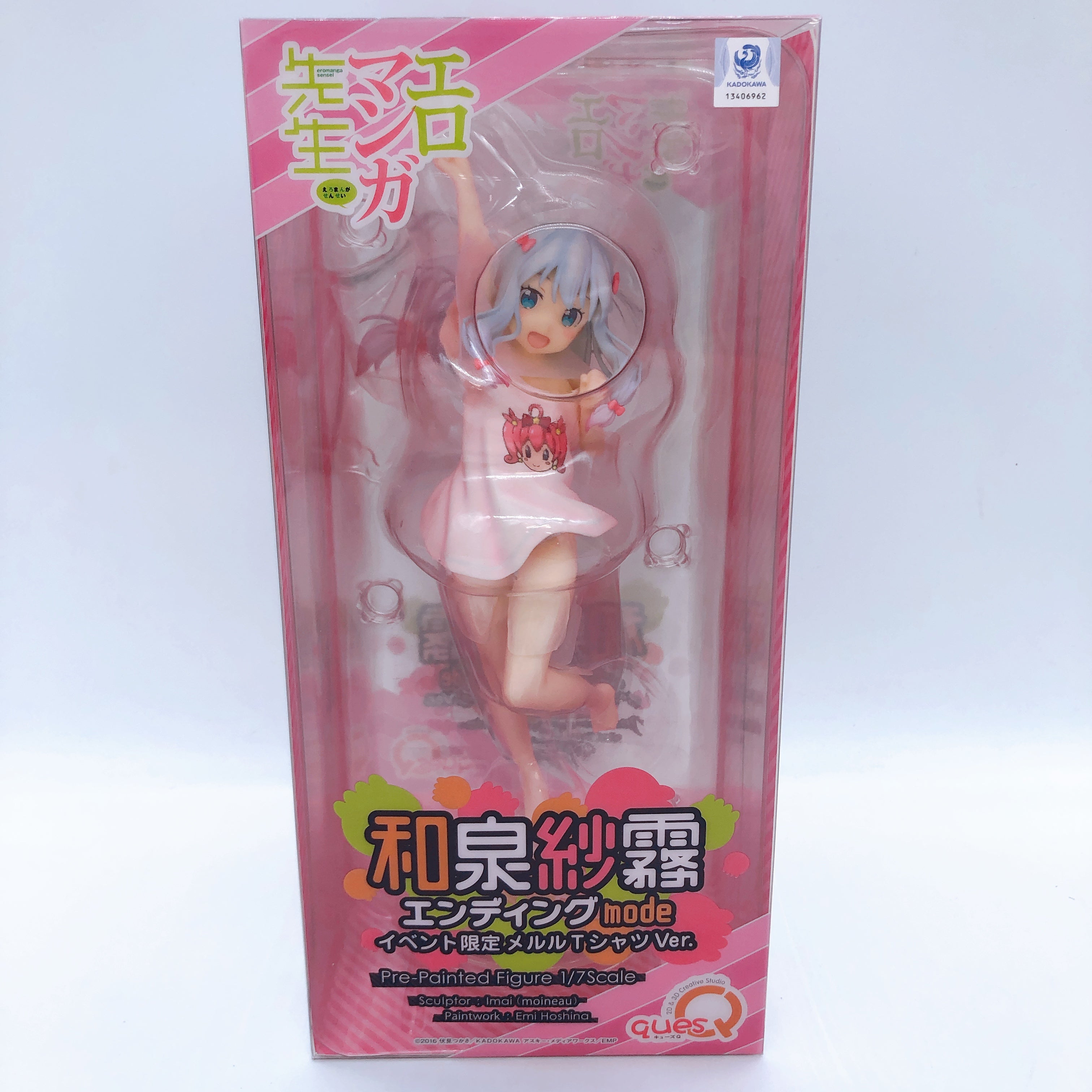 quesQ Eromanga Sensei Sagiri Izumi Ending Mode Event Limited Meruru T-Shirt ver.