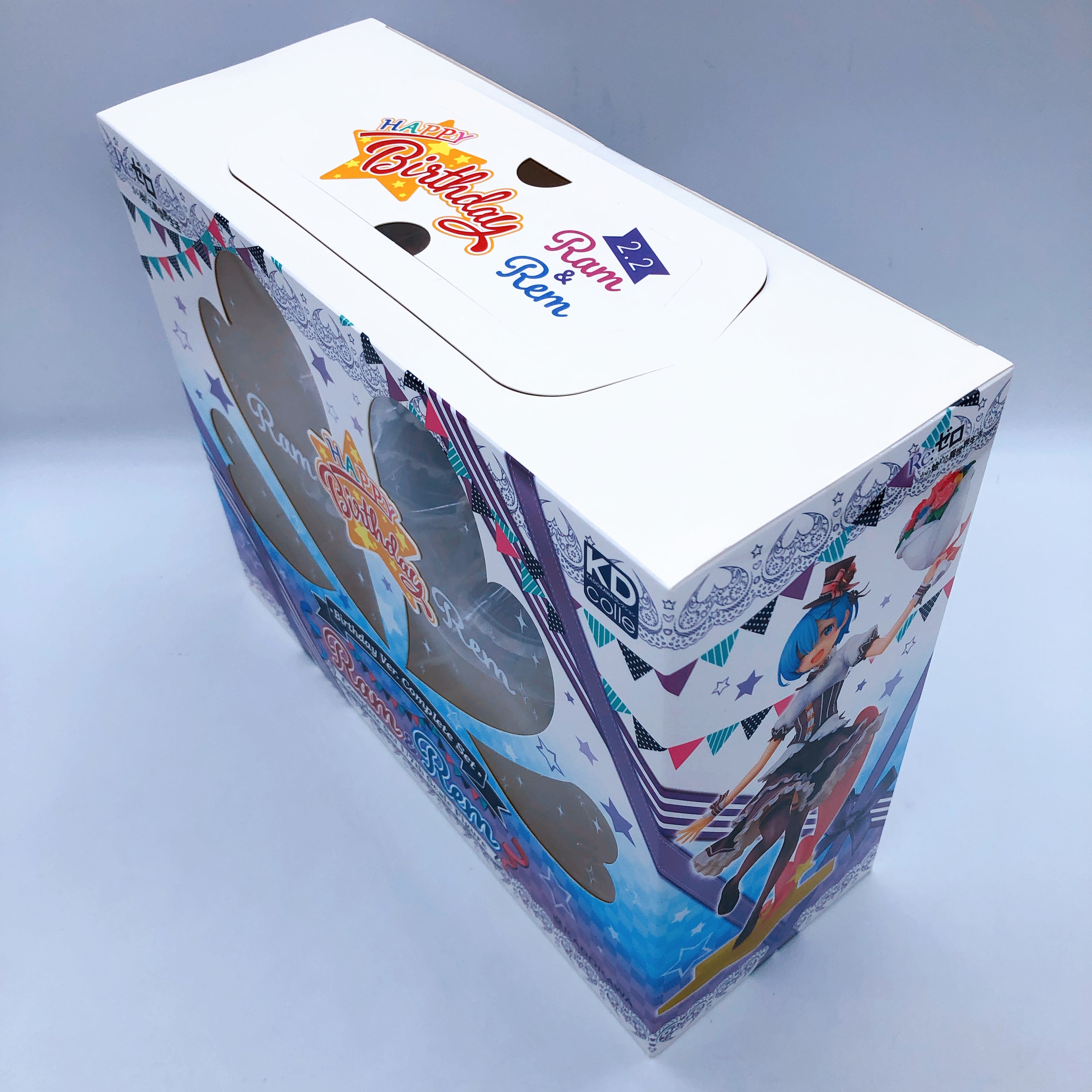 Re:Zero Ram &Rem Birthday Ver. Complete Set 1/7 Scale Figure KADOKAWA Japan