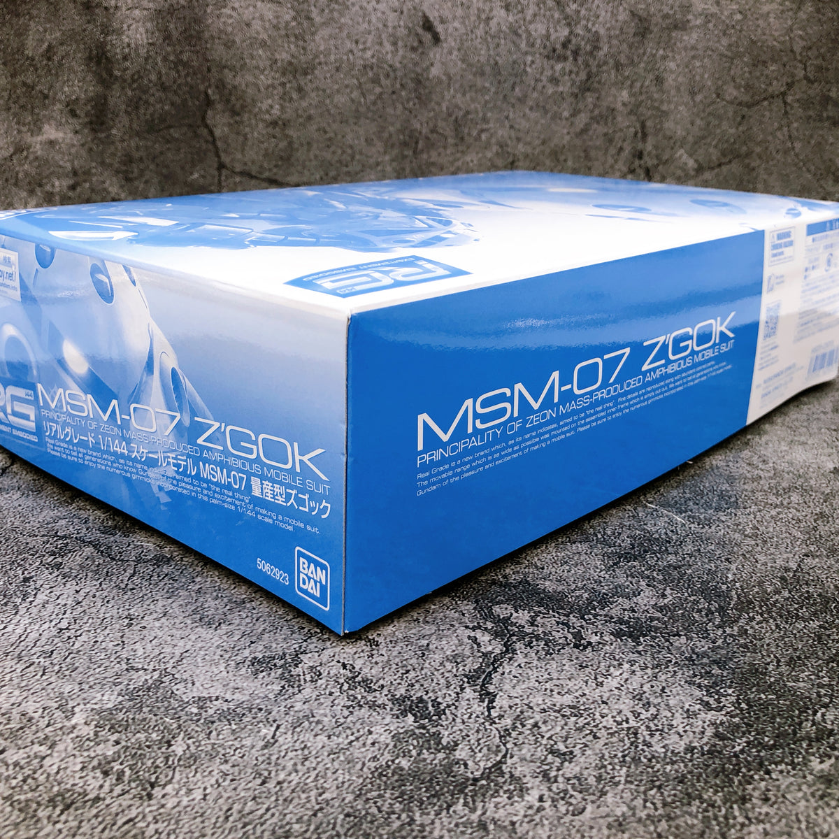 RG 1/144 MSM-07 Z'GOK Mass Produced Gunpla Model Kit Premium Bandai NEW FASTSHIP