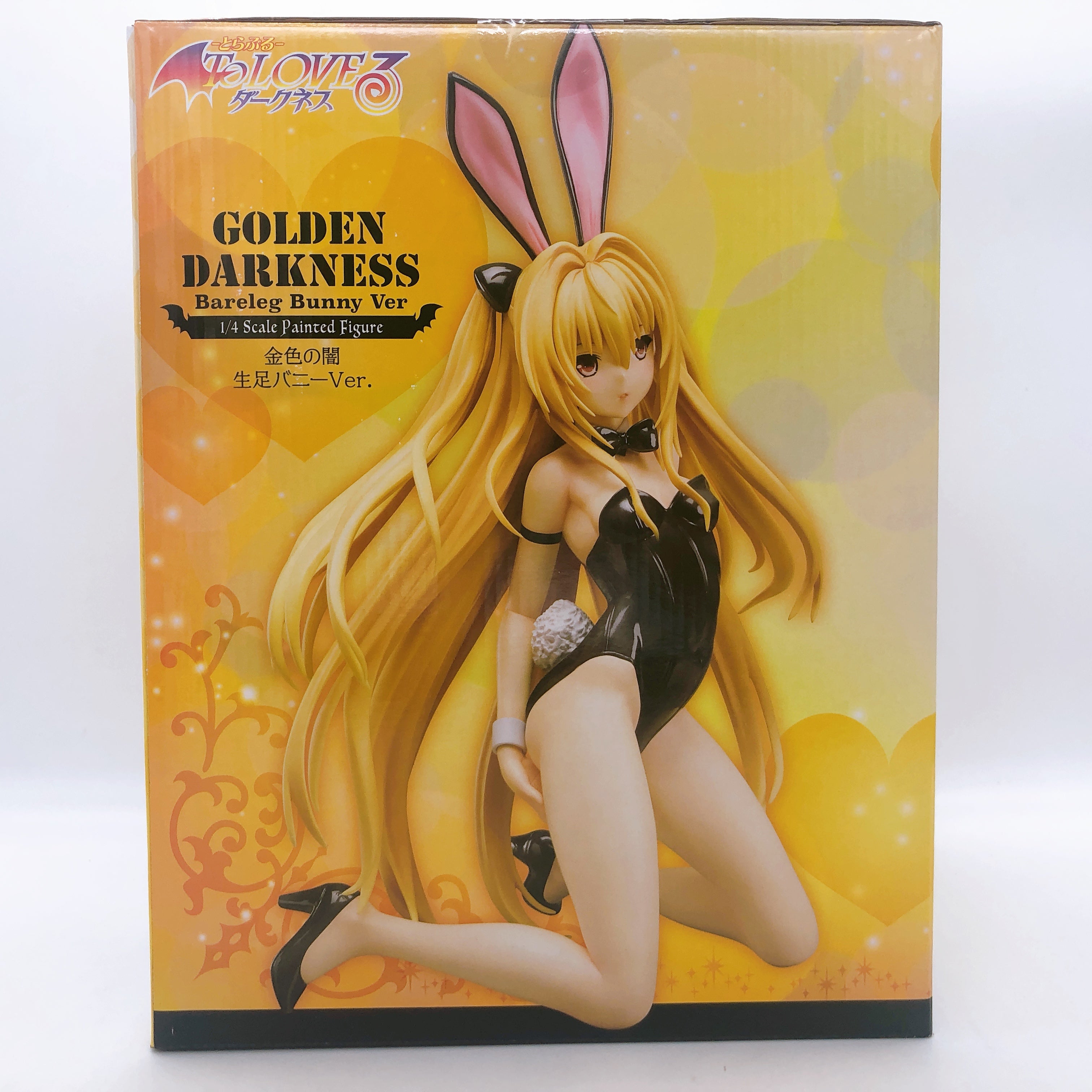 To Love Ru Golden Darkness Bare Leg Bunny ver. 1/4 Figure FREEing Japan Sealed