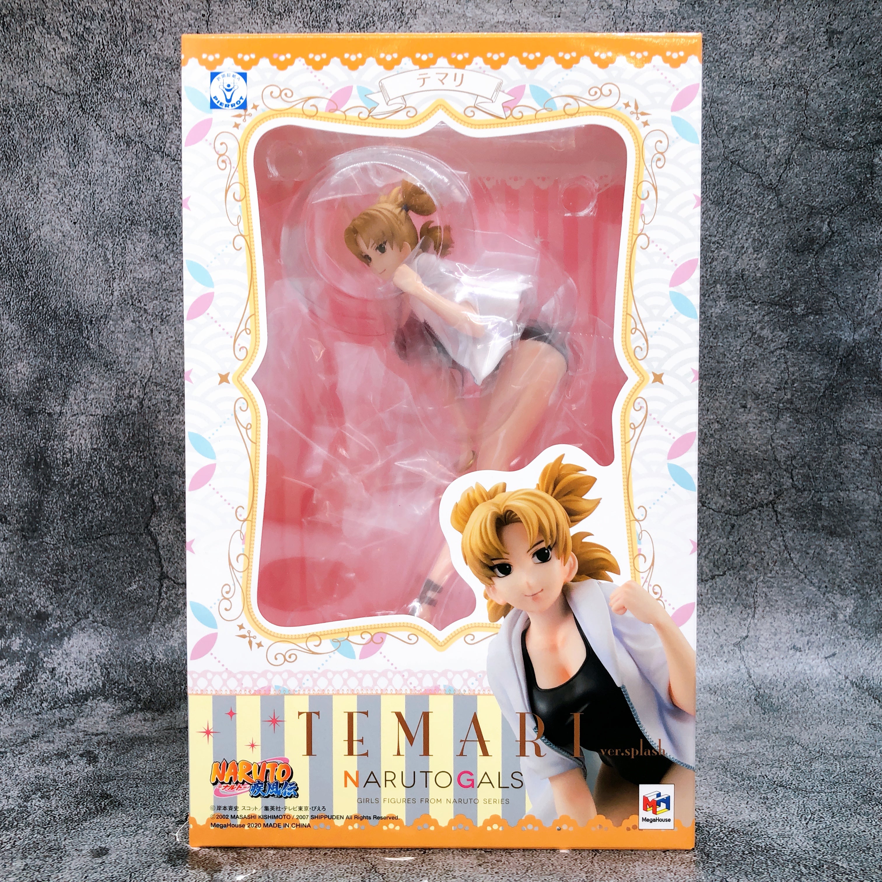 Temari NARUTO Gals Shippuden Ver. Splash Swimsuit Figure MegaHouse NEW