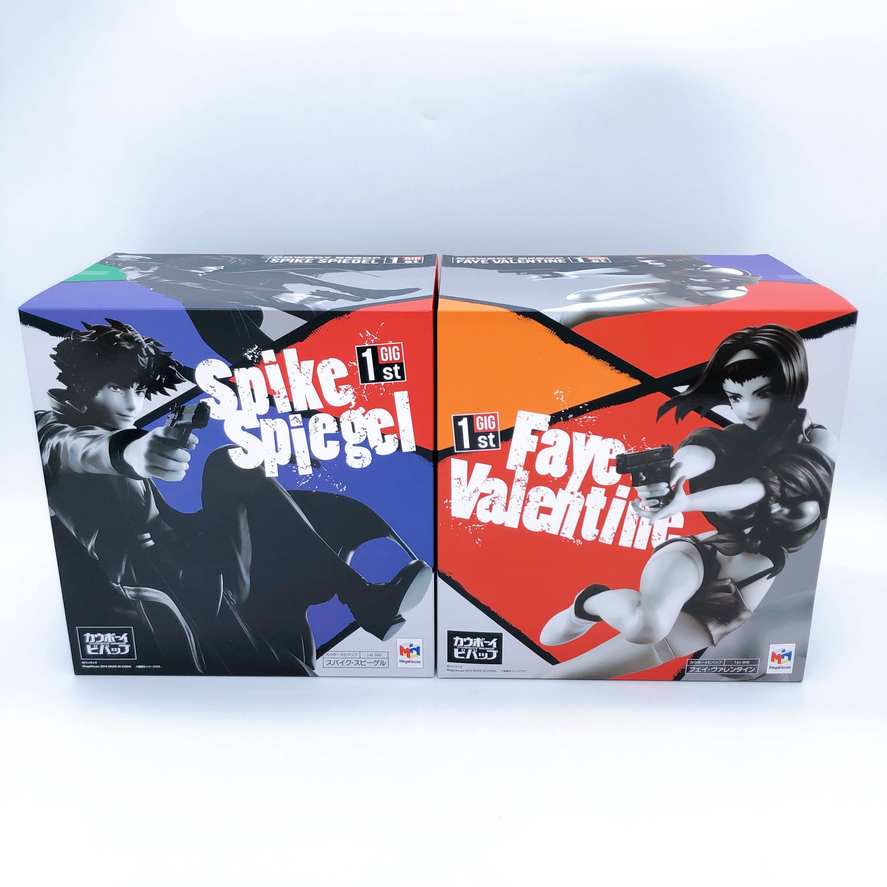 Cowboy Bebop Faye Valentine & Spike Spiegel 1/8 Figure SET GIG Online Limited