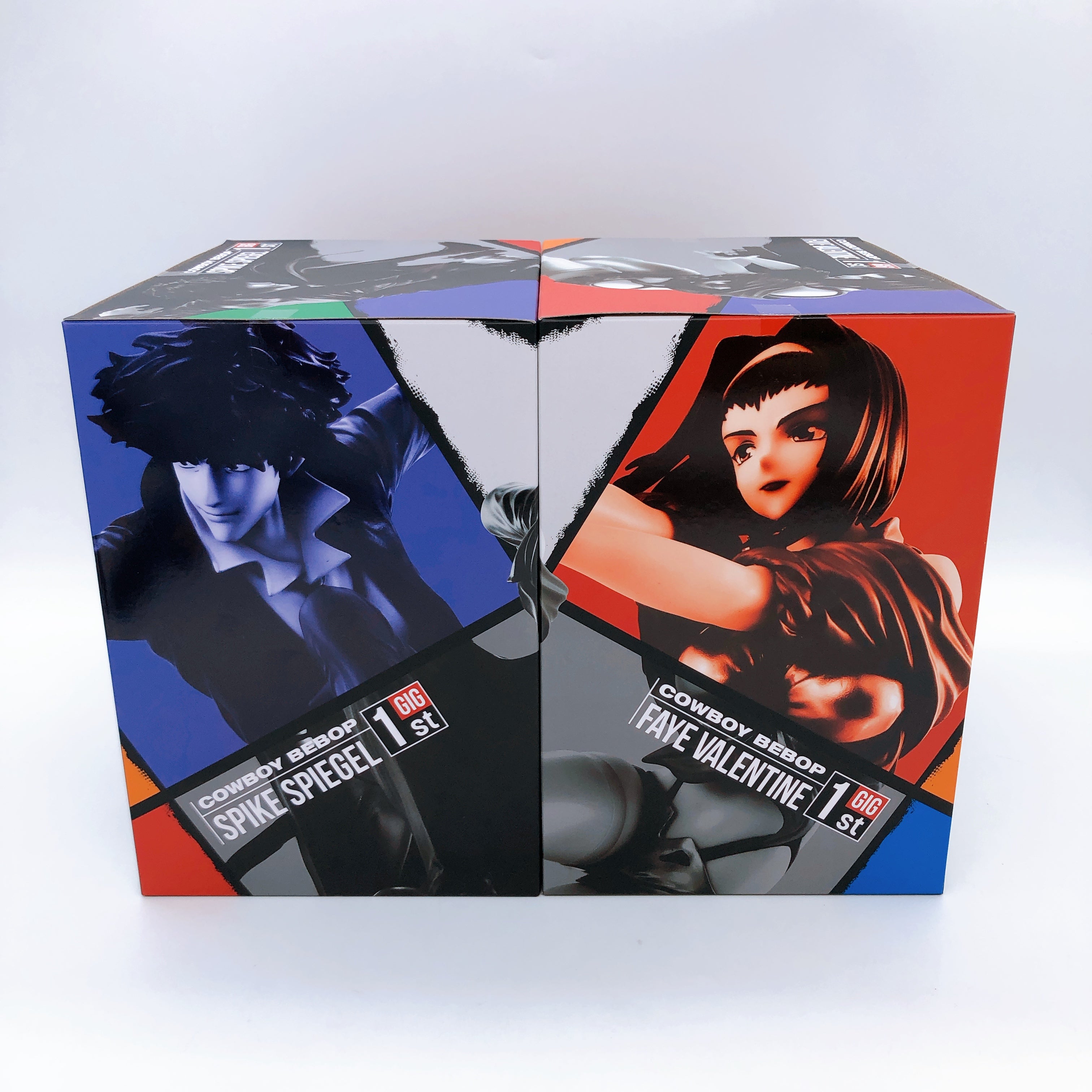 Cowboy Bebop Faye Valentine & Spike Spiegel 1/8 Figure SET GIG Online Limited