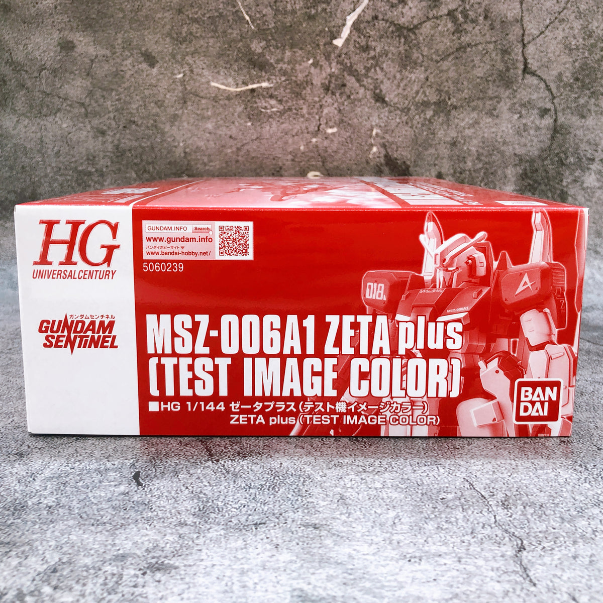 HGUC 1/144 ZETA plus Test Image Color MSZ-006A1 Model Kit Premium Bandai Japan