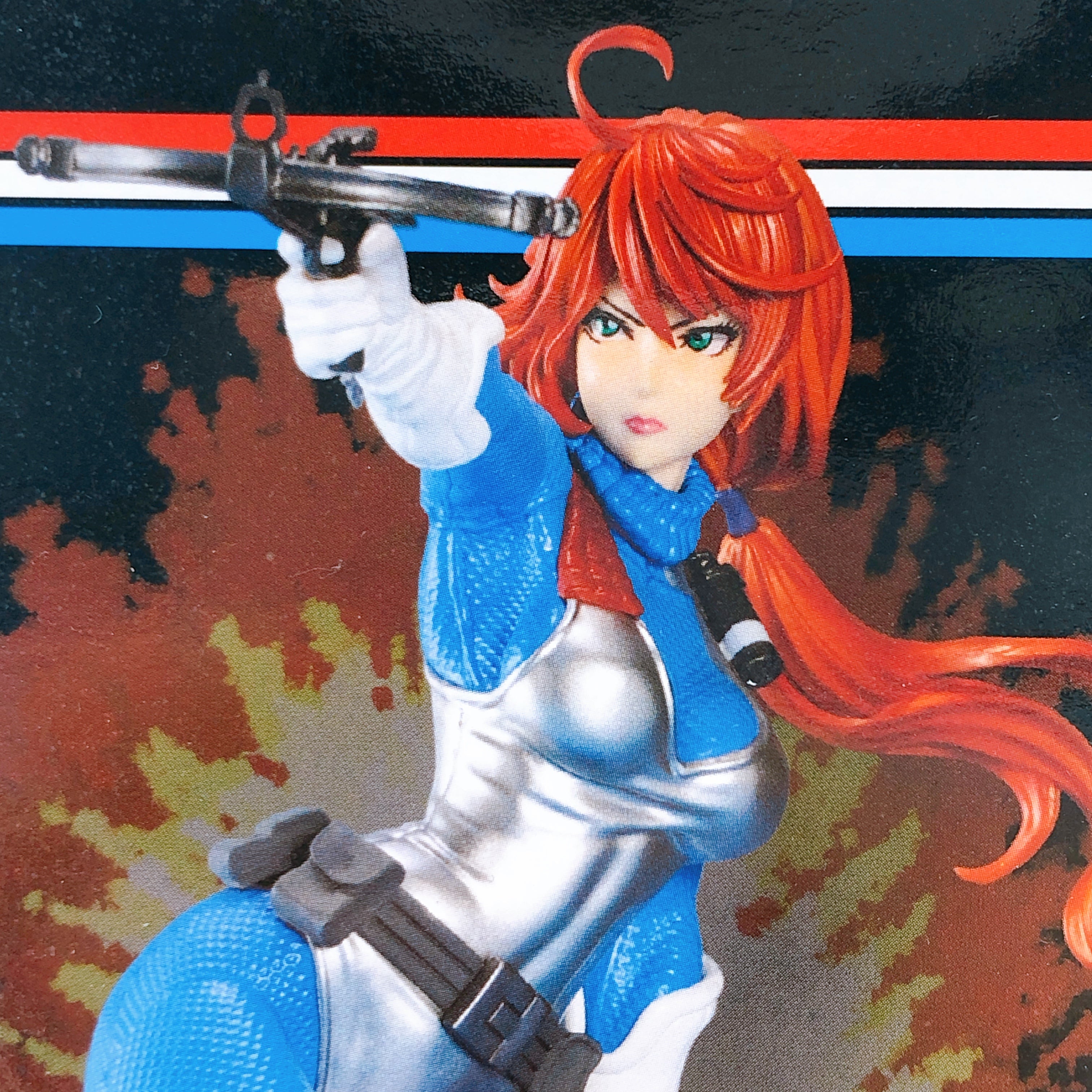 G.I. Joe Bishoujo Statue SCARLETT Sky Blue Color 1/7 Scale Figure Kotobukiya