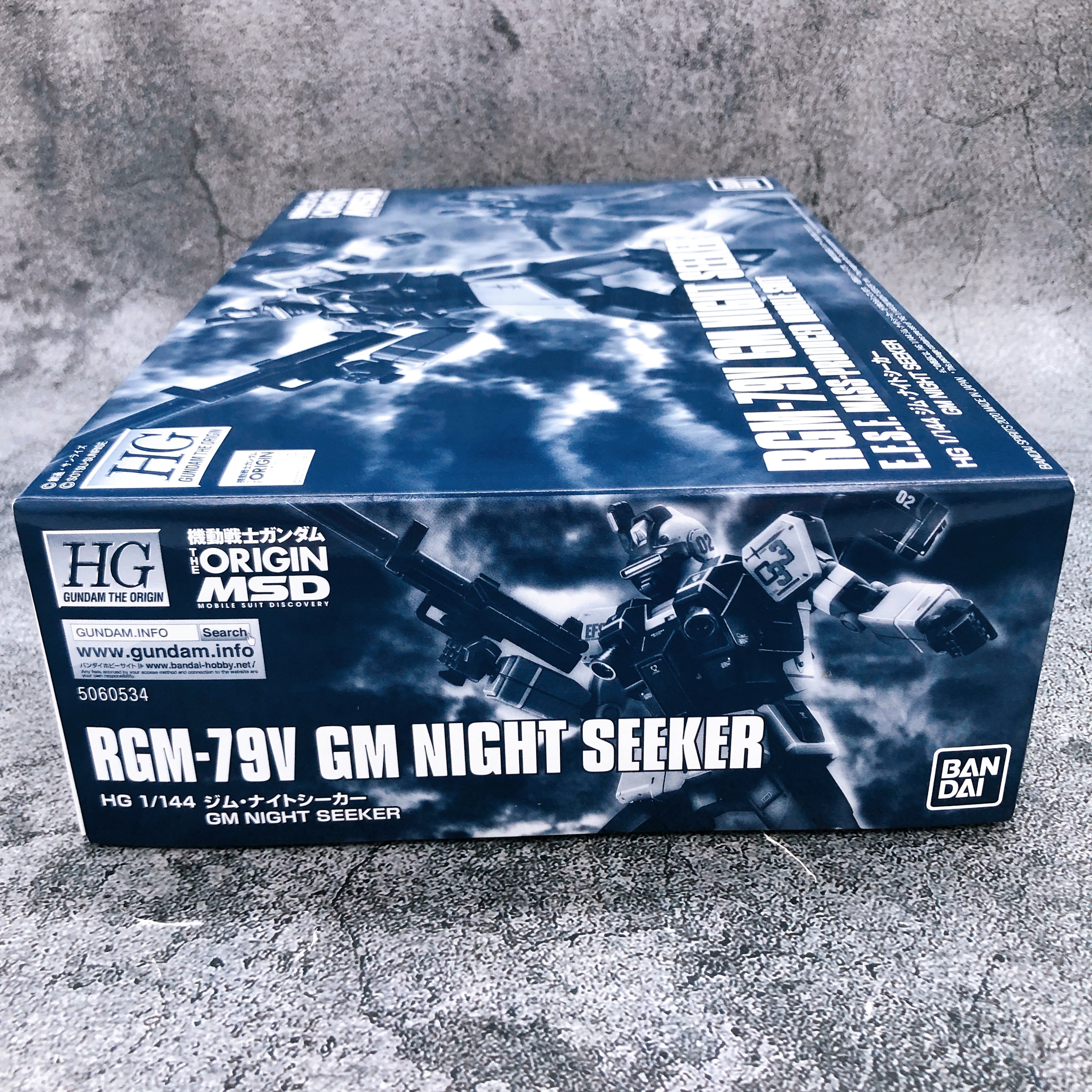 HG 1/144 GM Night Seeker RGM-79V Model Kit Premium Bandai Japan NEW FASTSHIP