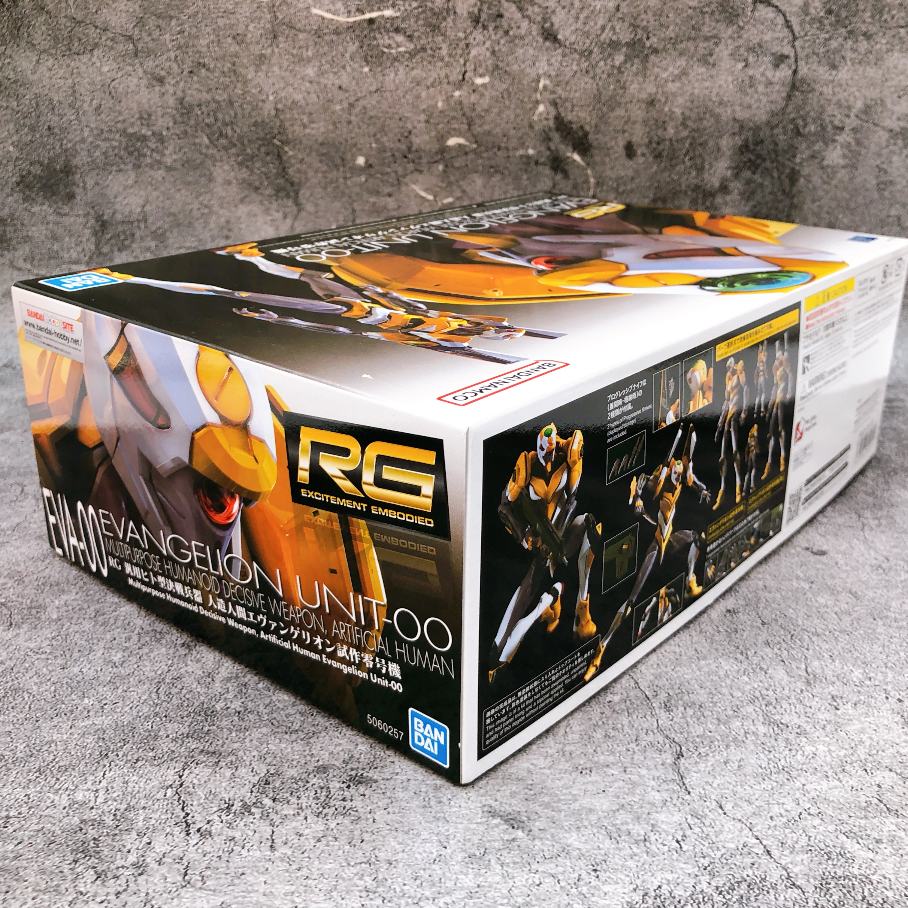 RG Evangelion Unit-00 Neon Genesis Evangelion Non Scale Model Kit Bandai Japan