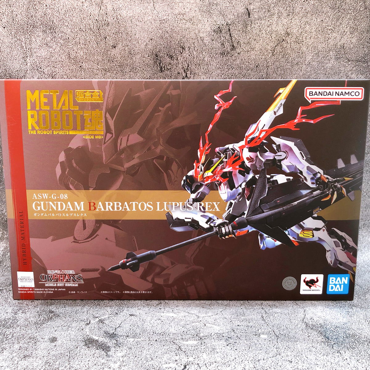 Metal Robot Spirits Gundam Barbatos Lupus Rex ASW-G-08 Action Figure 15+ Bandai