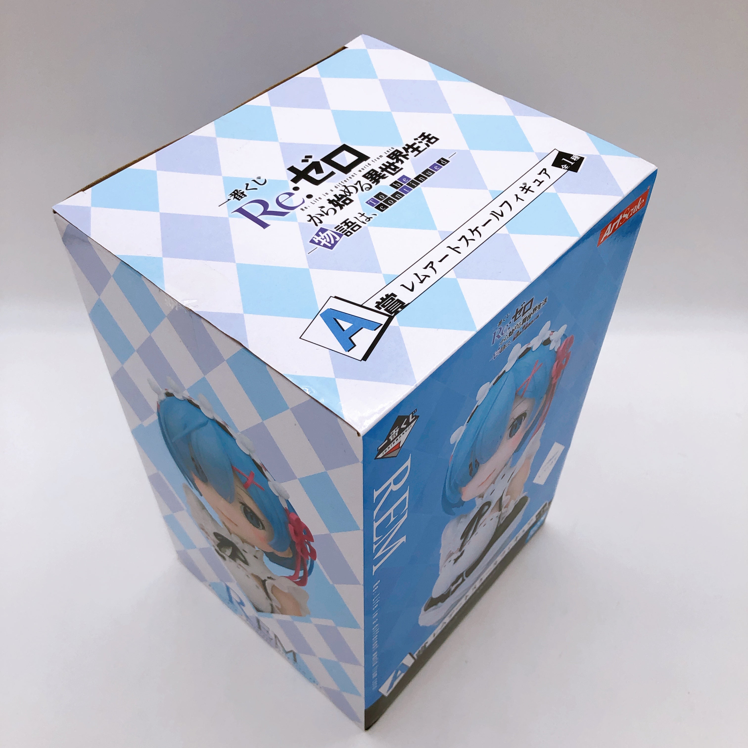Re:Zero Rem Art Scale Figure Ichiban Kuji Prize A Sealed Bandai Japan FASTSHIP