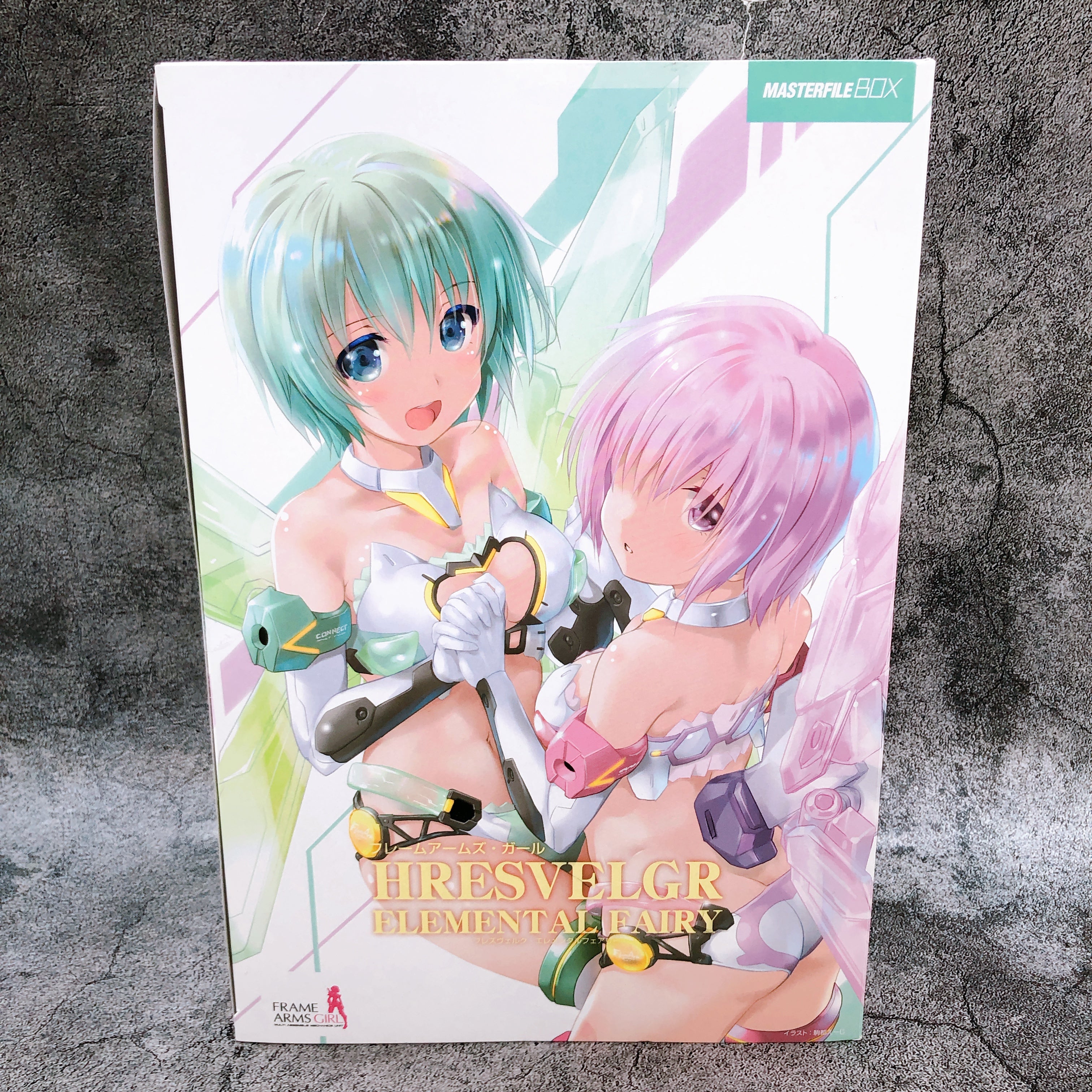 Frame Arms Girl Hresvelgr Elemental Fairy Master File Box Kit KOTOBUKIYA Sealed